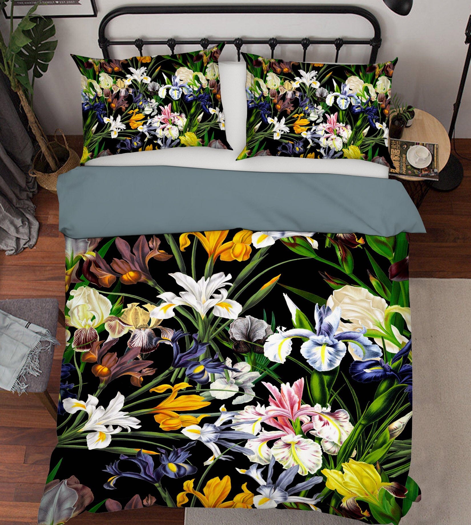 3D Color Lily 176 Uta Naumann Bedding Bed Pillowcases Quilt Quiet Covers AJ Creativity Home 