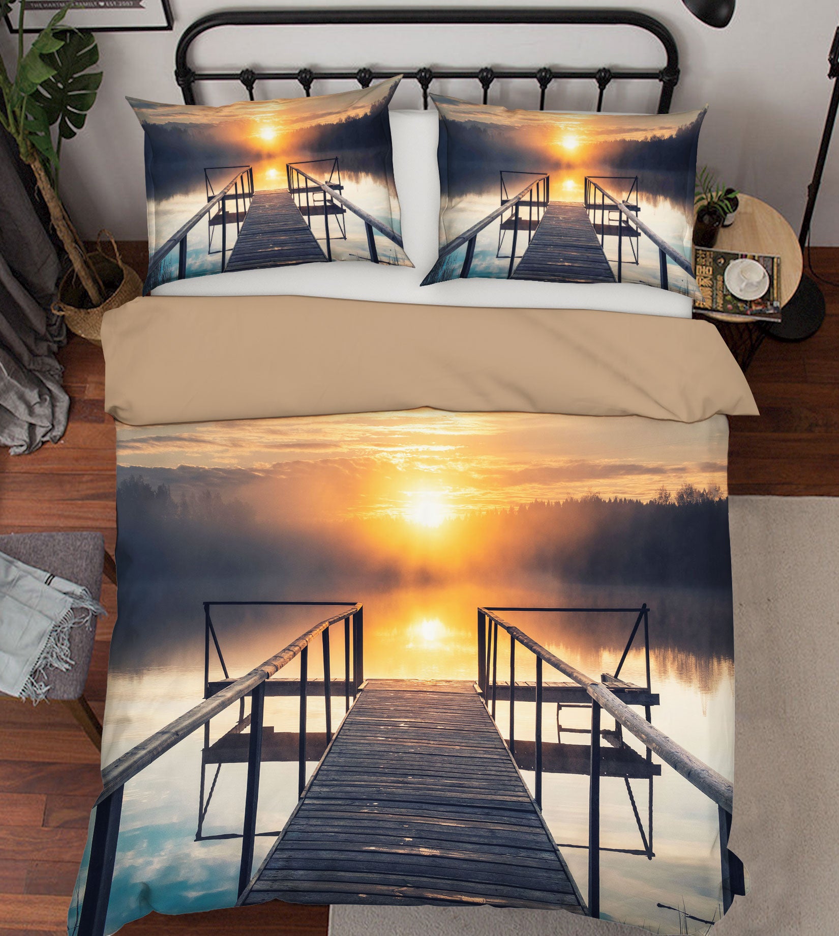 3D Corridor 59098 Bed Pillowcases Quilt