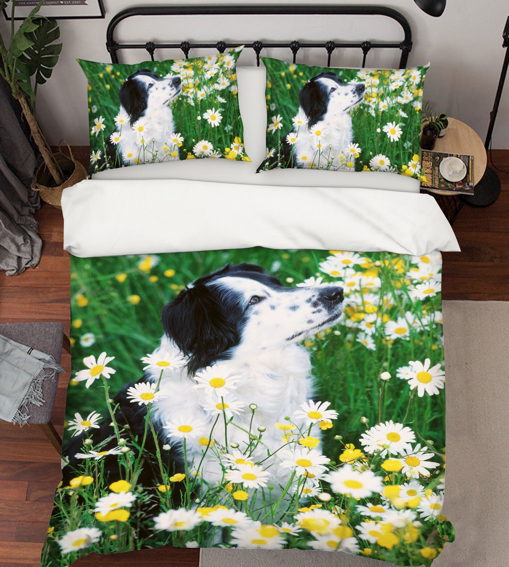 3D Fresh Chrysanthemum 1901 Bed Pillowcases Quilt Quiet Covers AJ Creativity Home 