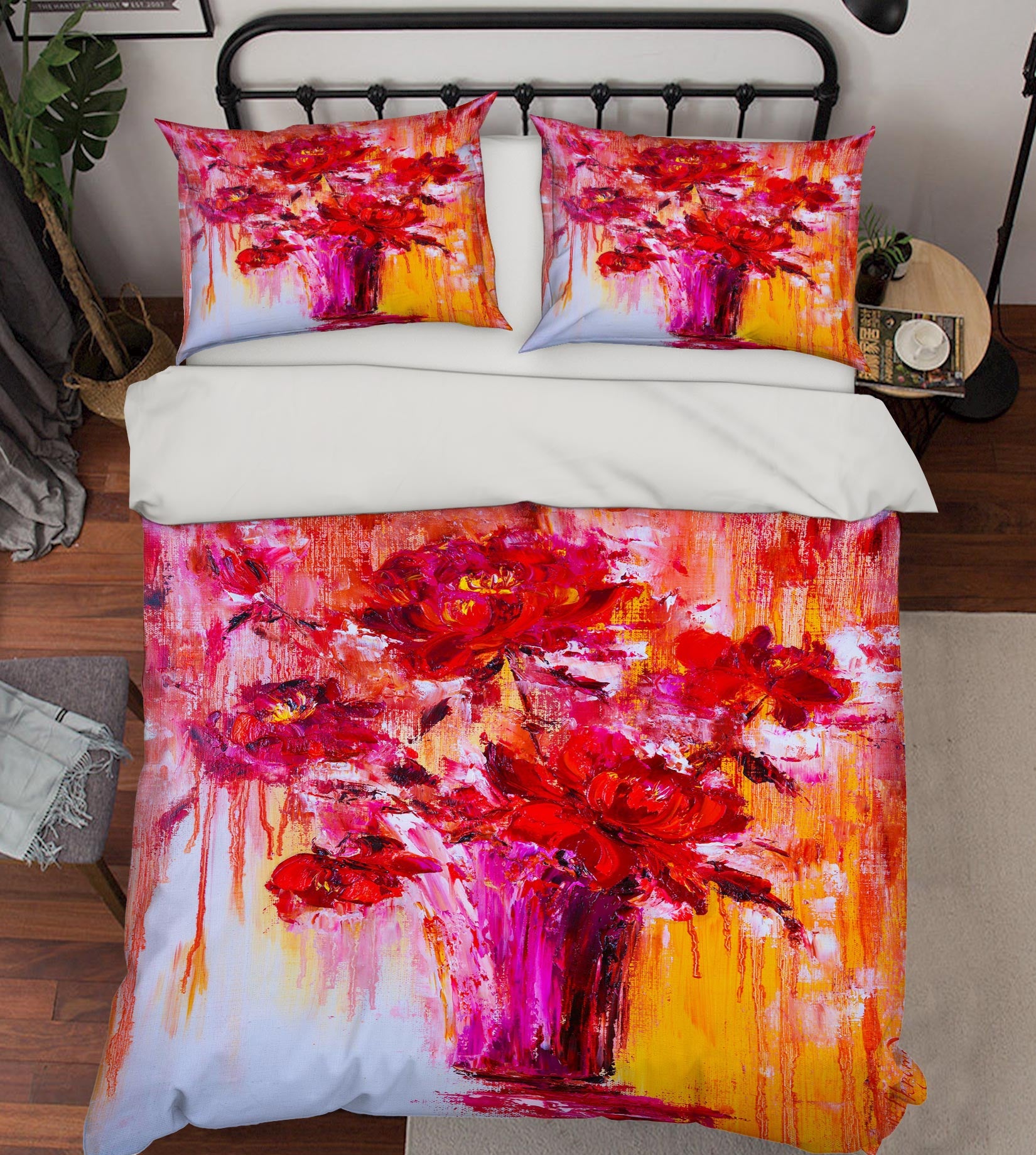 3D Flower Painting 421 Skromova Marina Bedding Bed Pillowcases Quilt Cover Duvet Cover