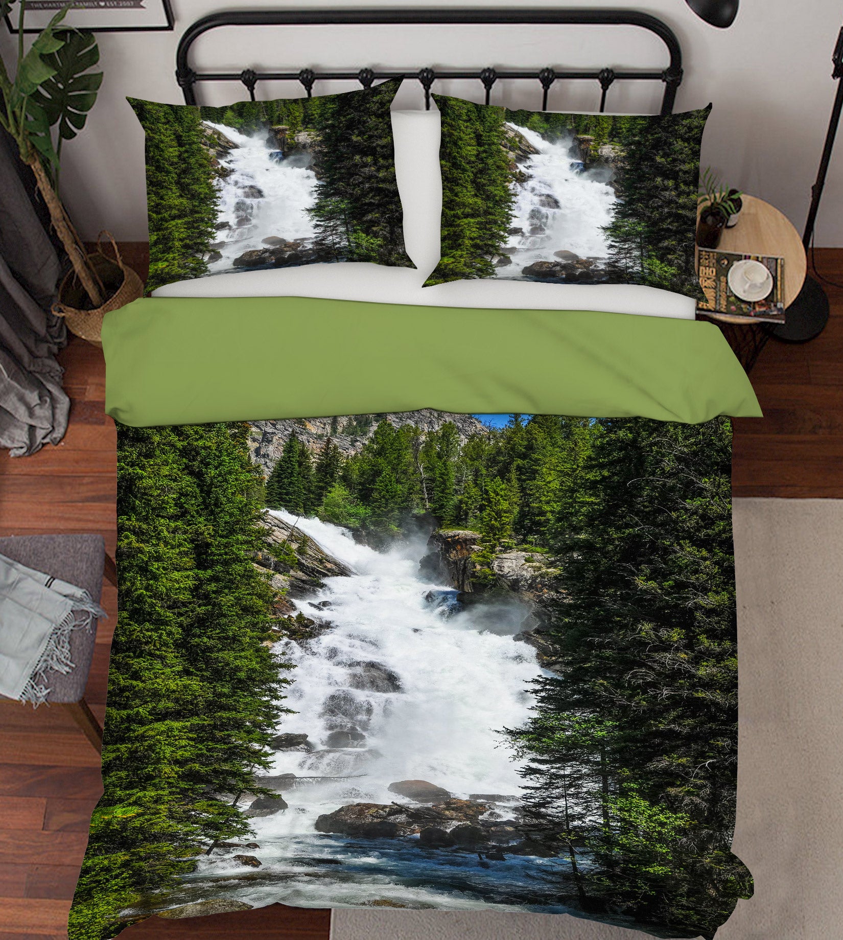 3D Pine 15154 Bed Pillowcases Quilt