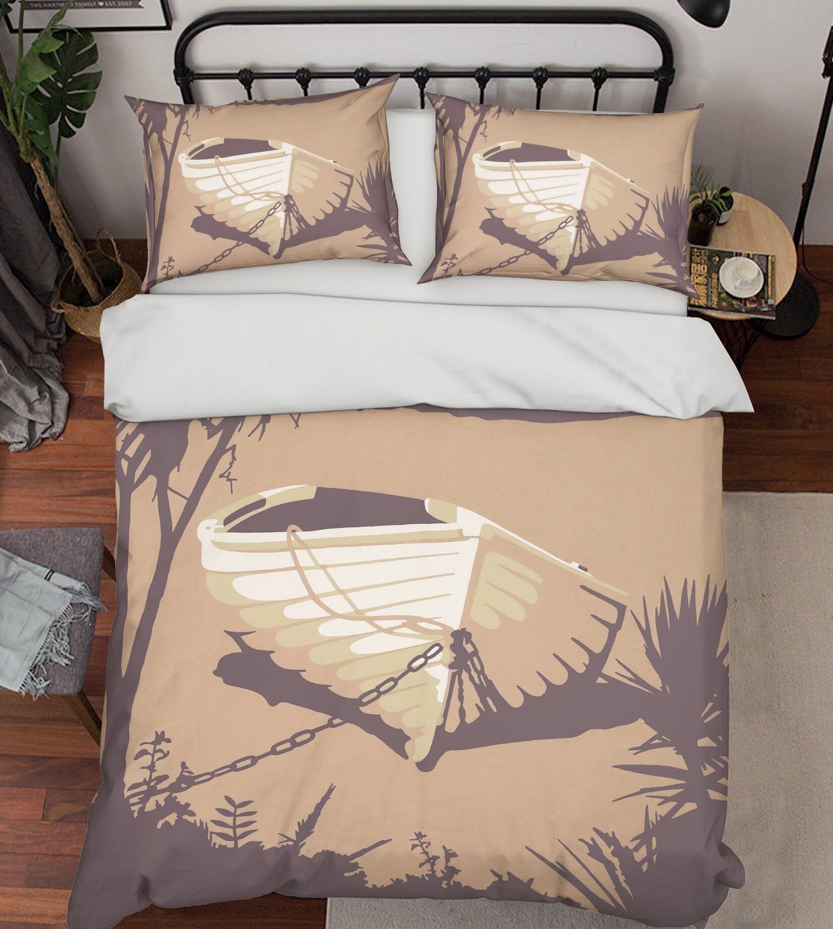 3D Sandbanks The Purbecks 2050 Steve Read Bedding Bed Pillowcases Quilt Quiet Covers AJ Creativity Home 