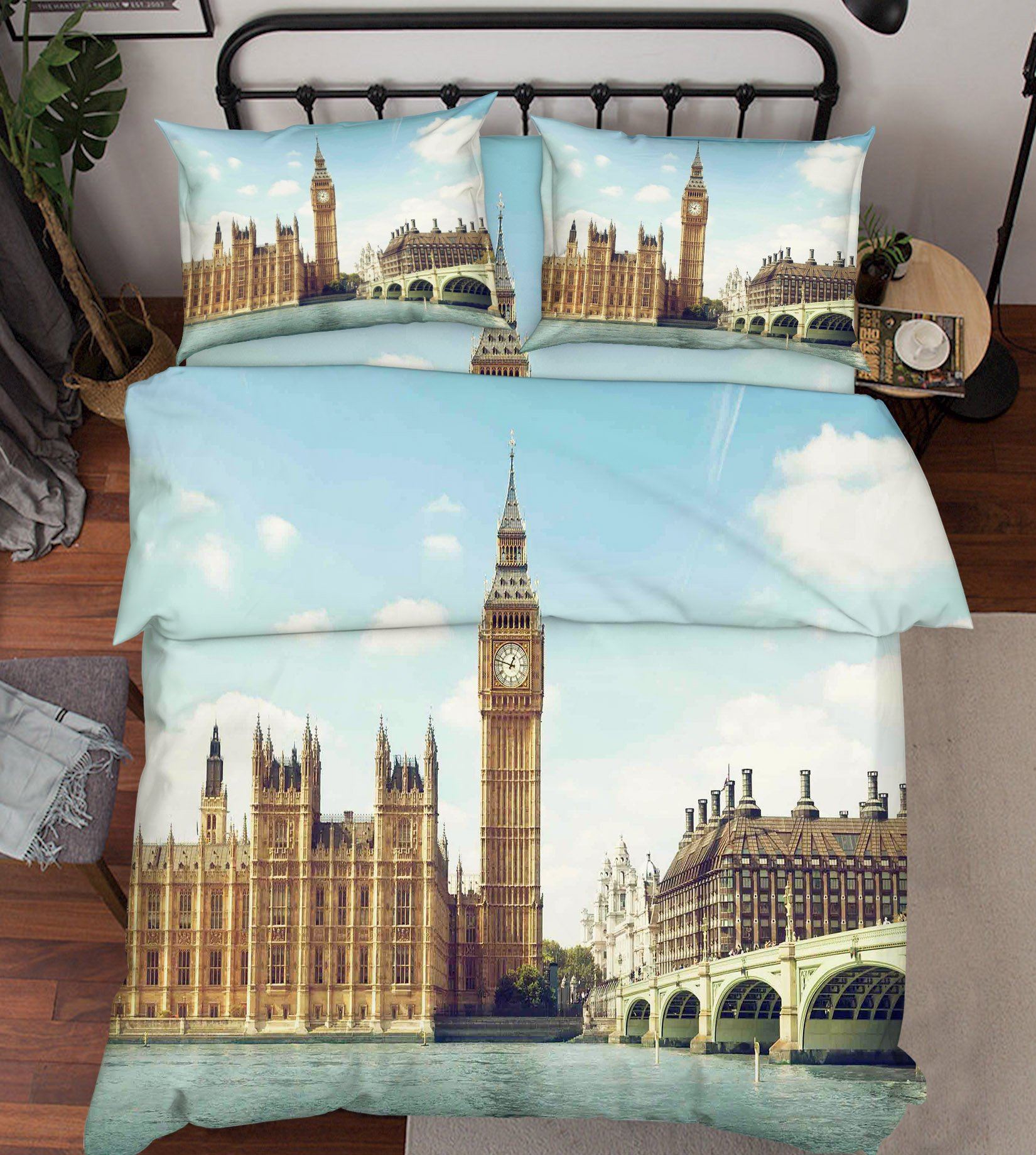 3D London Scenery 70 Bed Pillowcases Quilt Wallpaper AJ Wallpaper 