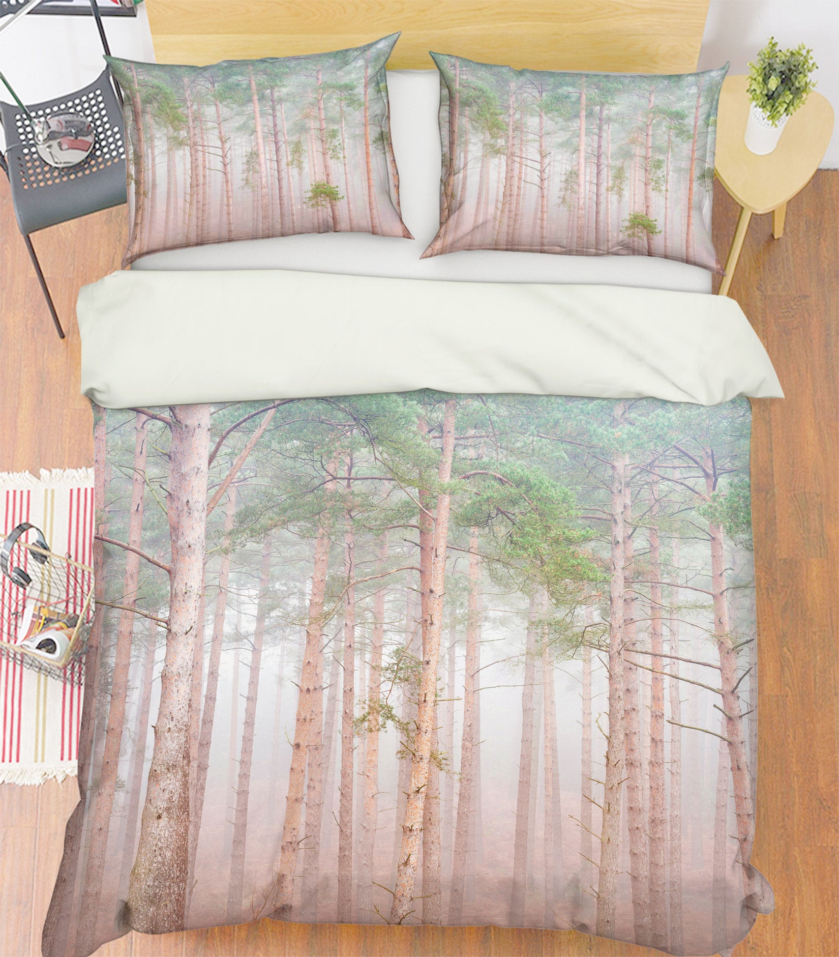 3D Tree Trunk 6995 Assaf Frank Bedding Bed Pillowcases Quilt Cover Duvet Cover