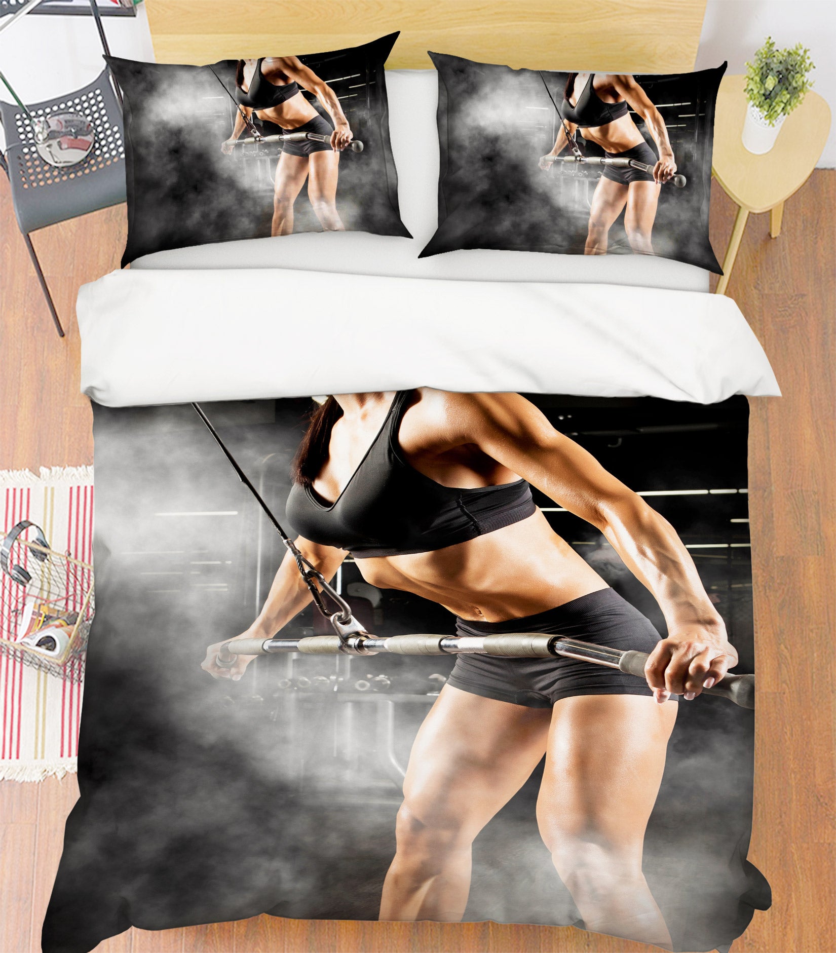 3D Fitness 14180 Bed Pillowcases Quilt