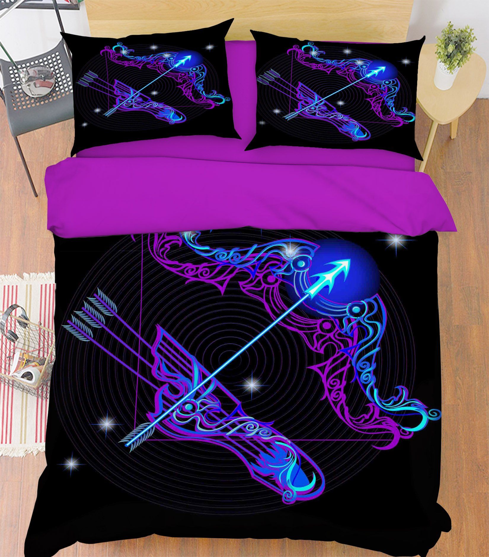 3D Sagittarius 298 Bed Pillowcases Quilt Wallpaper AJ Wallpaper 