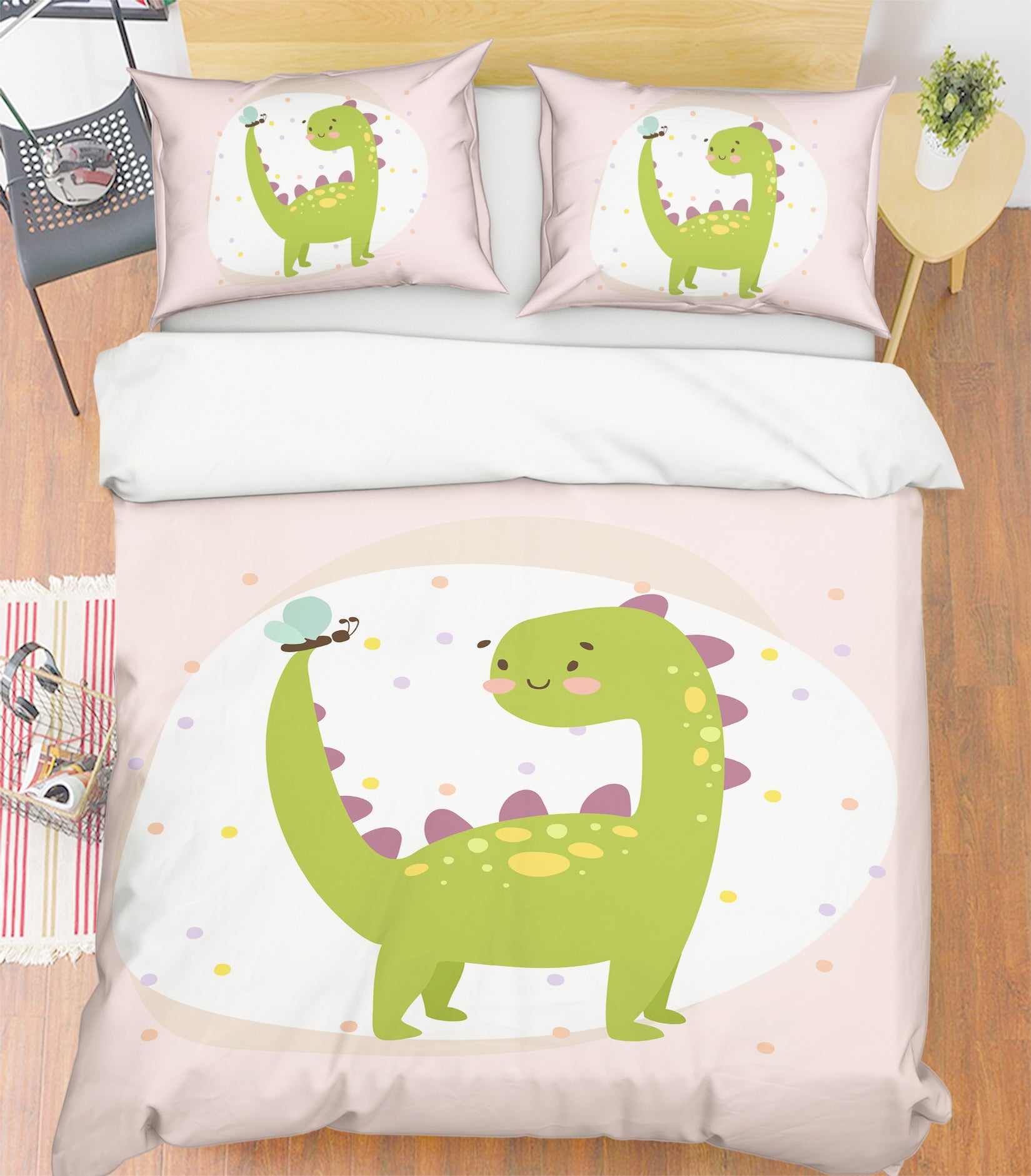 3D Dinosaur 58245 Bed Pillowcases Quilt