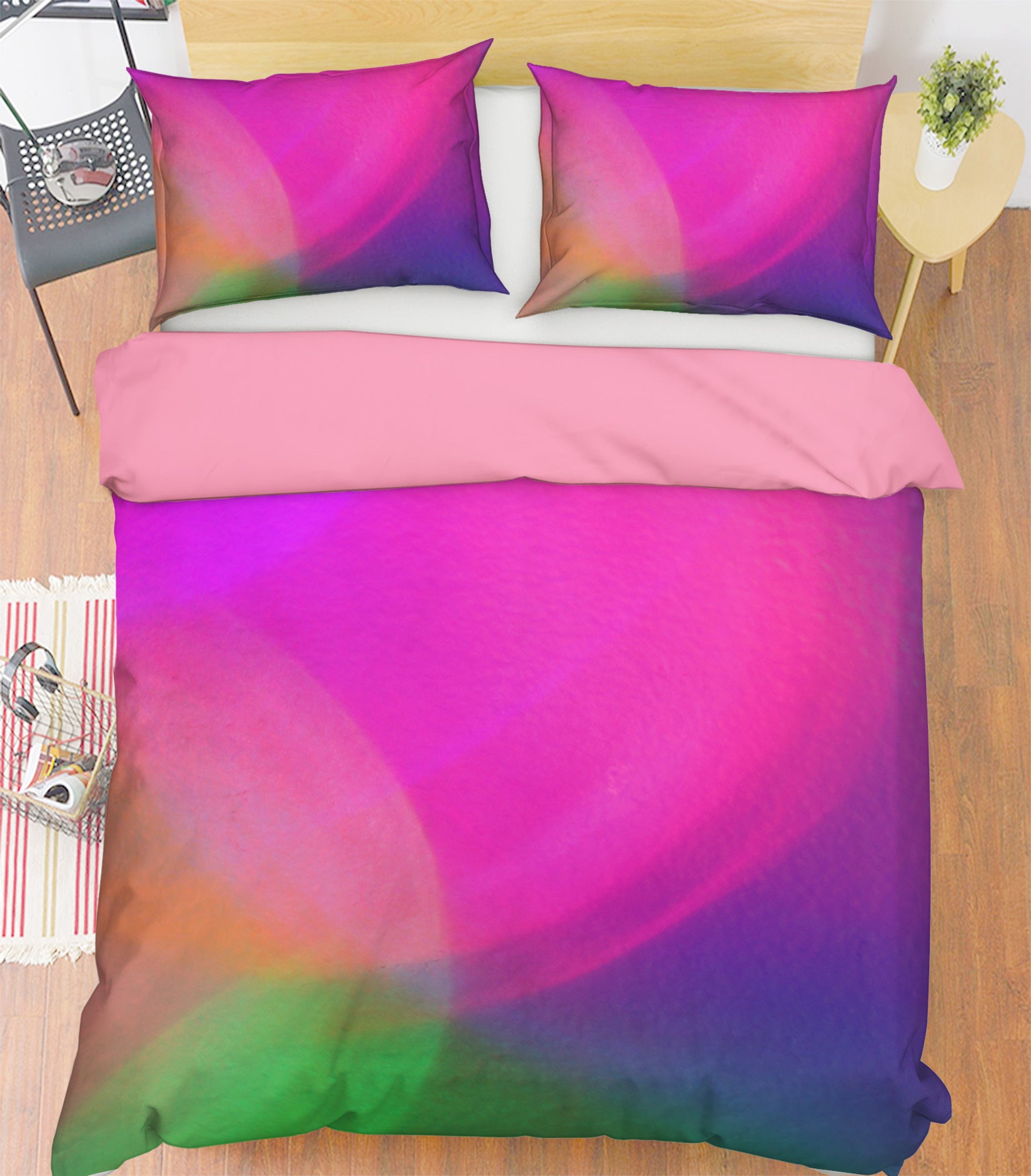 3D Fuchsia 70007 Shandra Smith Bedding Bed Pillowcases Quilt