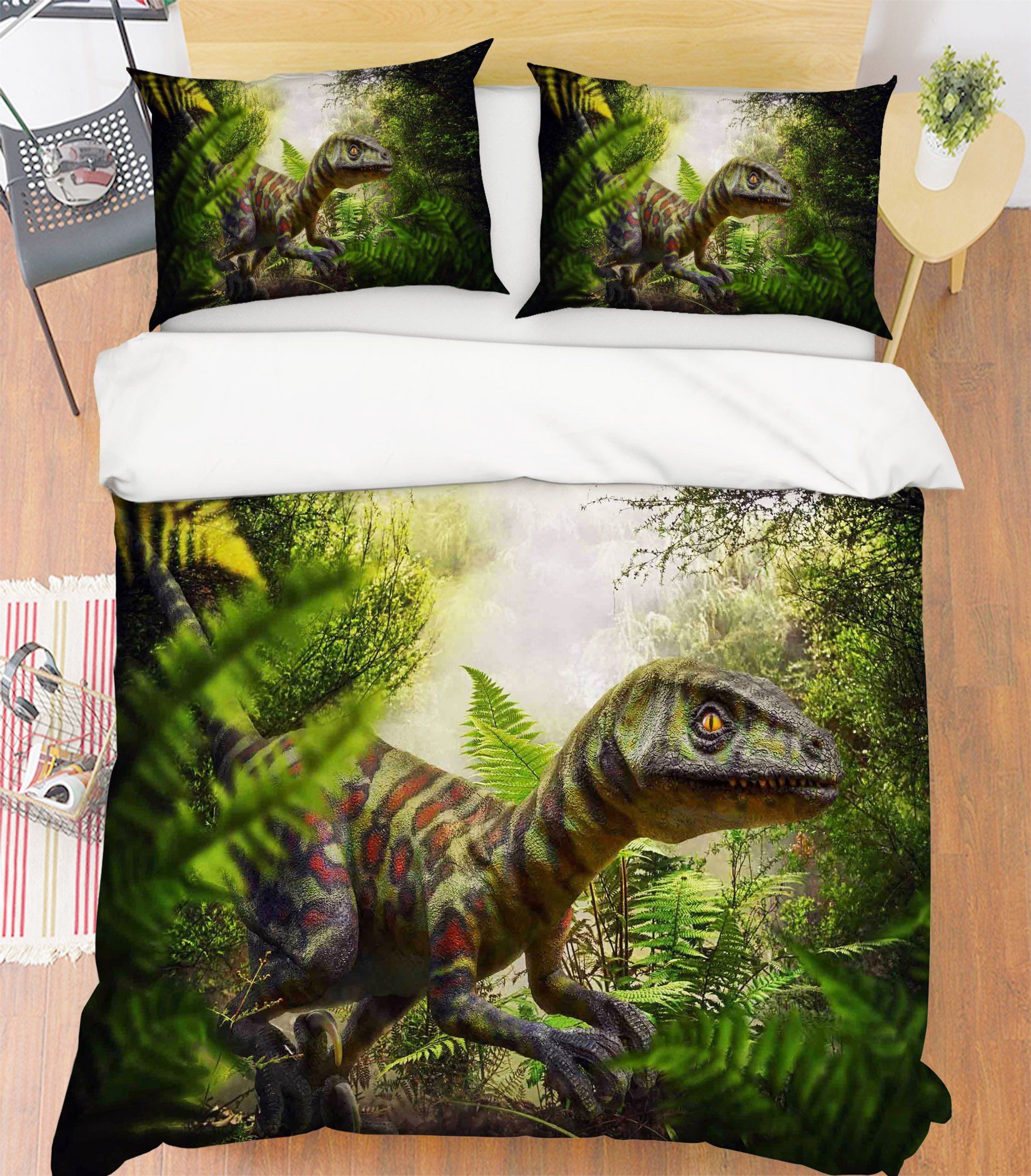 3D Stealing Egg Dragon 068 Bed Pillowcases Quilt Wallpaper AJ Wallpaper 