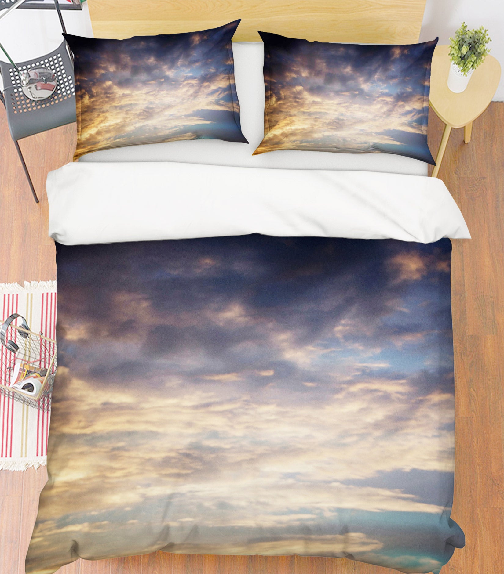 3D Sky 14178 Bed Pillowcases Quilt