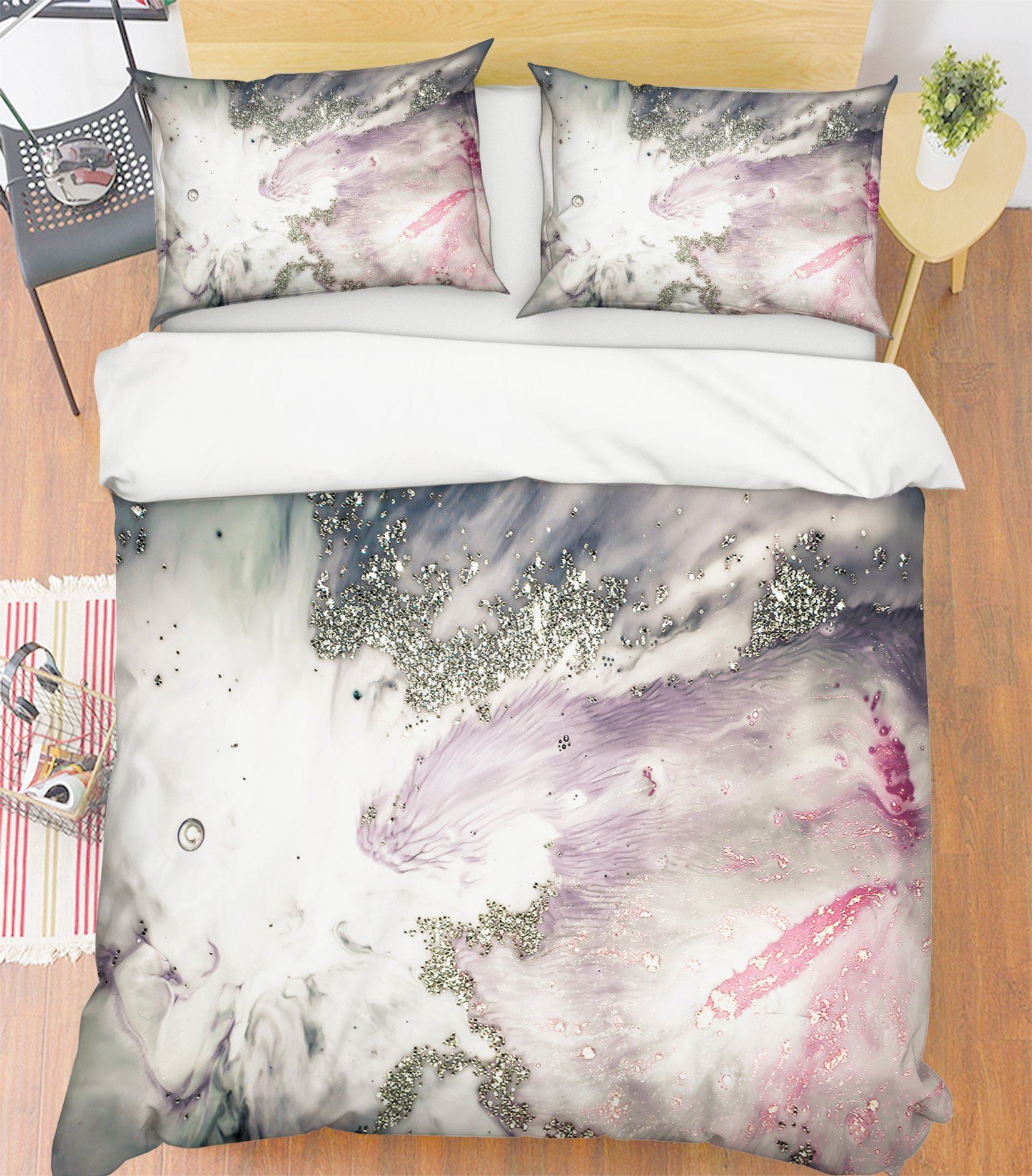 3D Graffiti Ink Painting 064 Bed Pillowcases Quilt Wallpaper AJ Wallpaper 