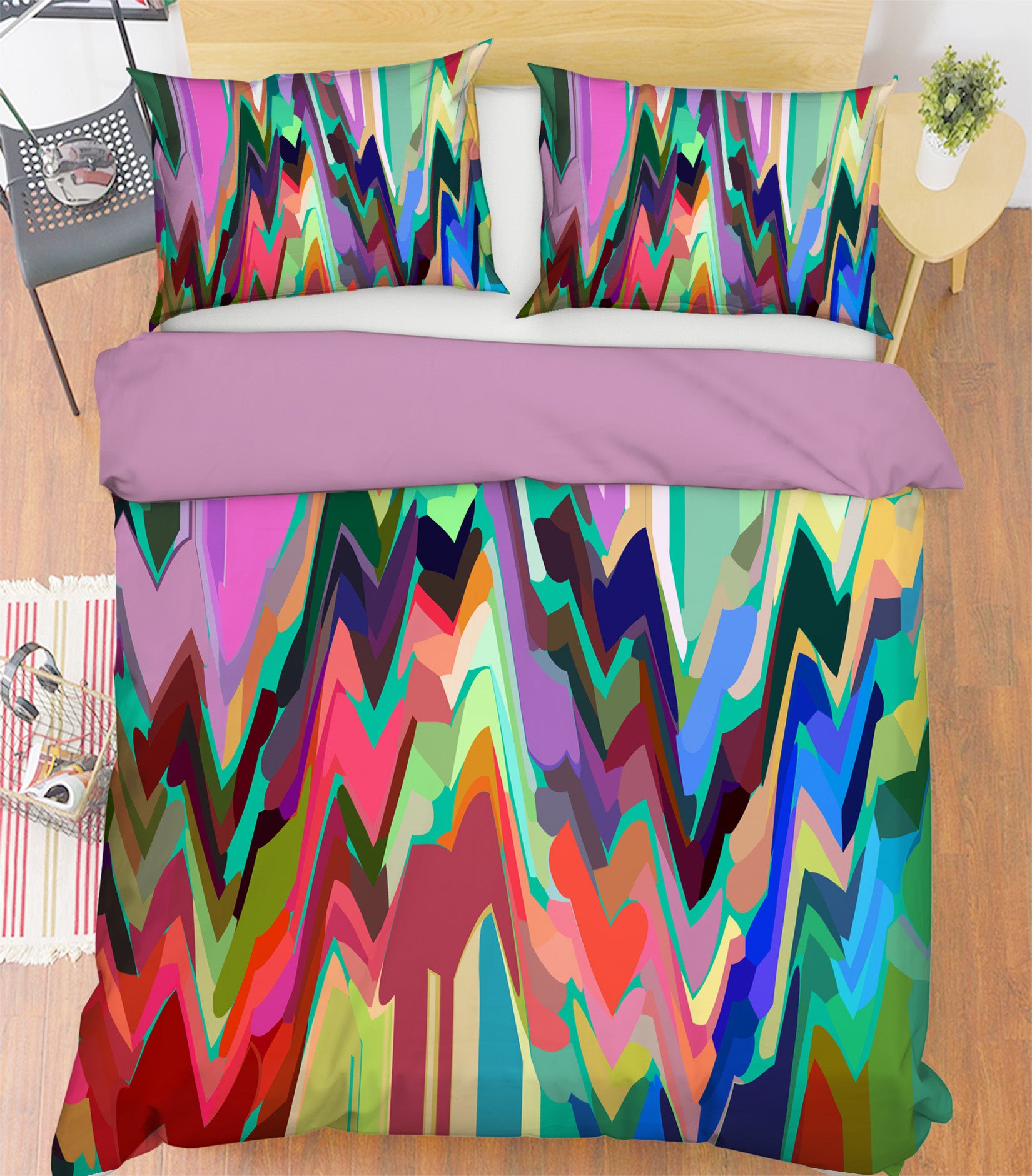 3D Colored 70031 Shandra Smith Bedding Bed Pillowcases Quilt