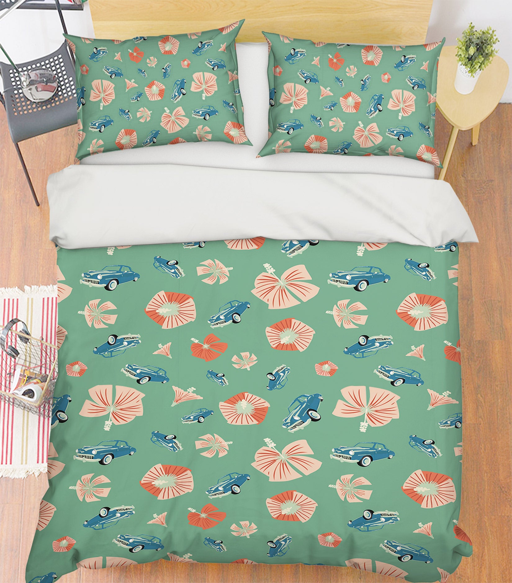 3D Flowers 98147 Kasumi Loffler Bedding Bed Pillowcases Quilt