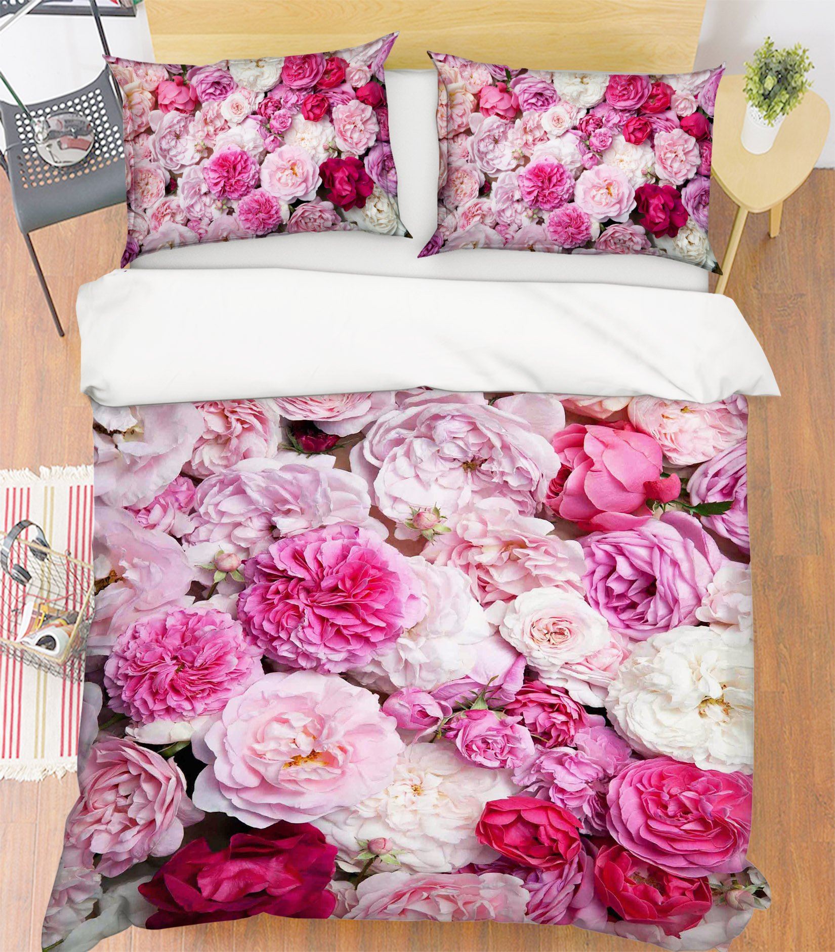 3D Flower Sea 226 Bed Pillowcases Quilt Wallpaper AJ Wallpaper 