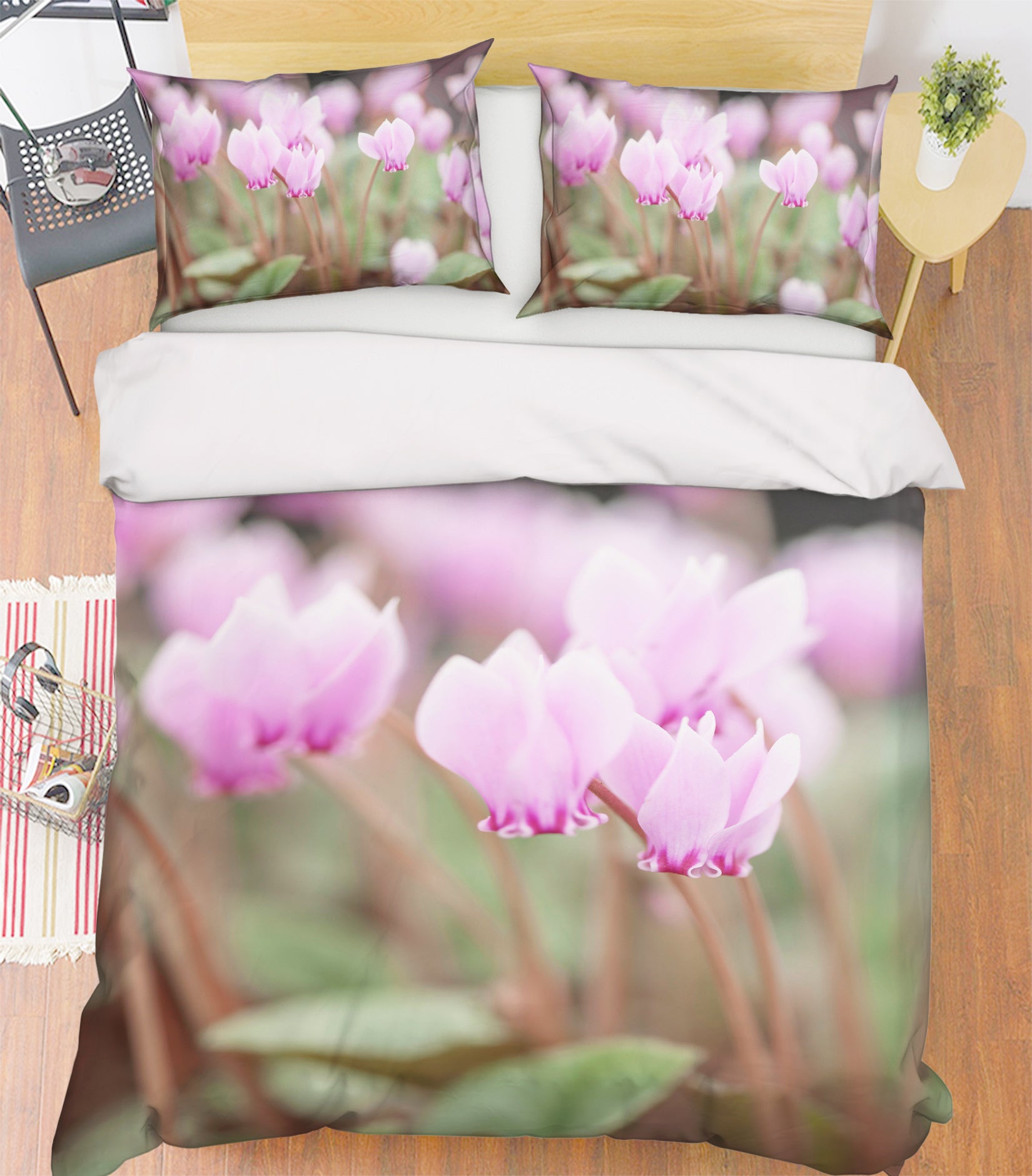 3D Purple Flower 6918 Assaf Frank Bedding Bed Pillowcases Quilt Cover Duvet Cover