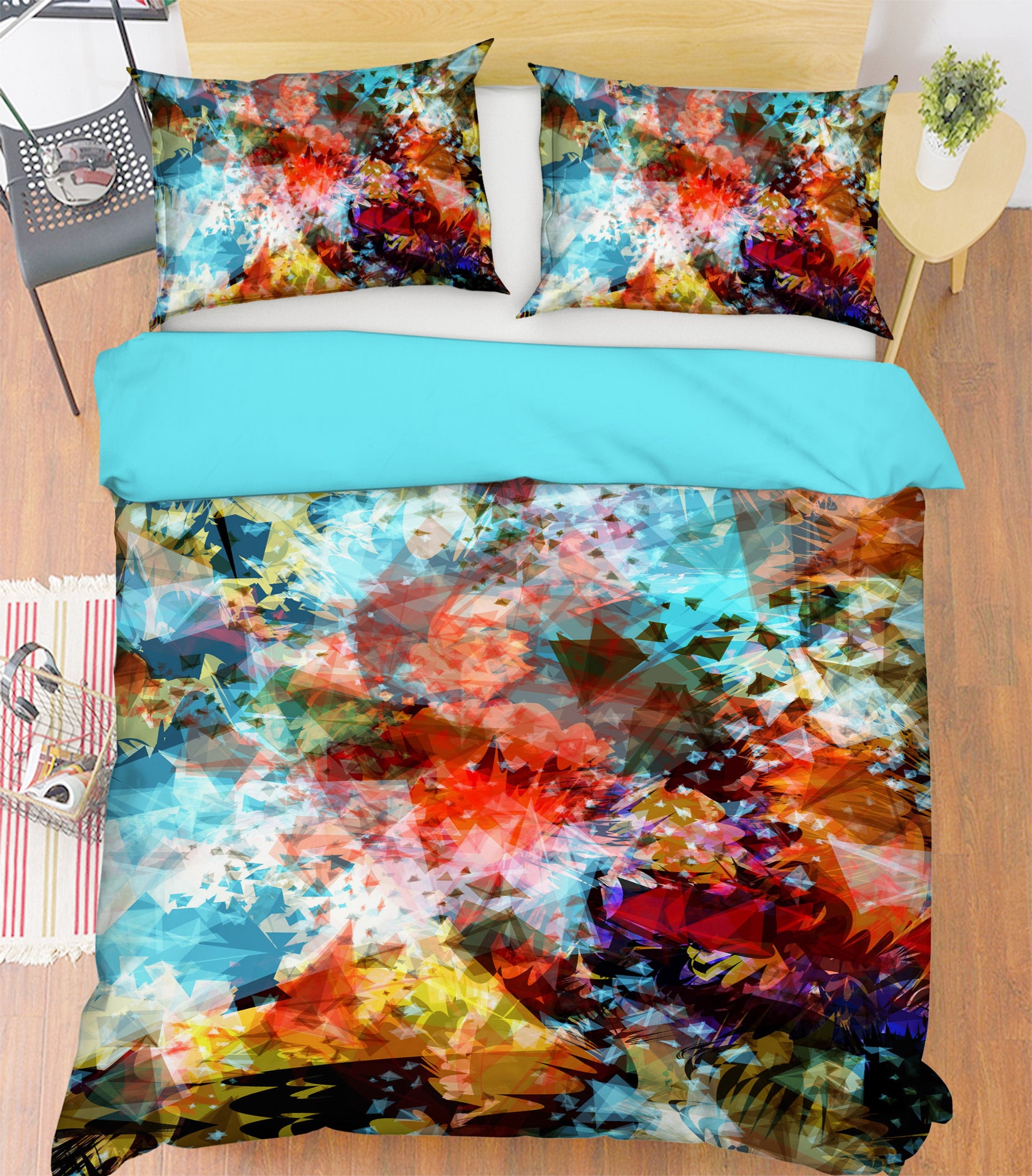 3D Color 13208 Bed Pillowcases Quilt