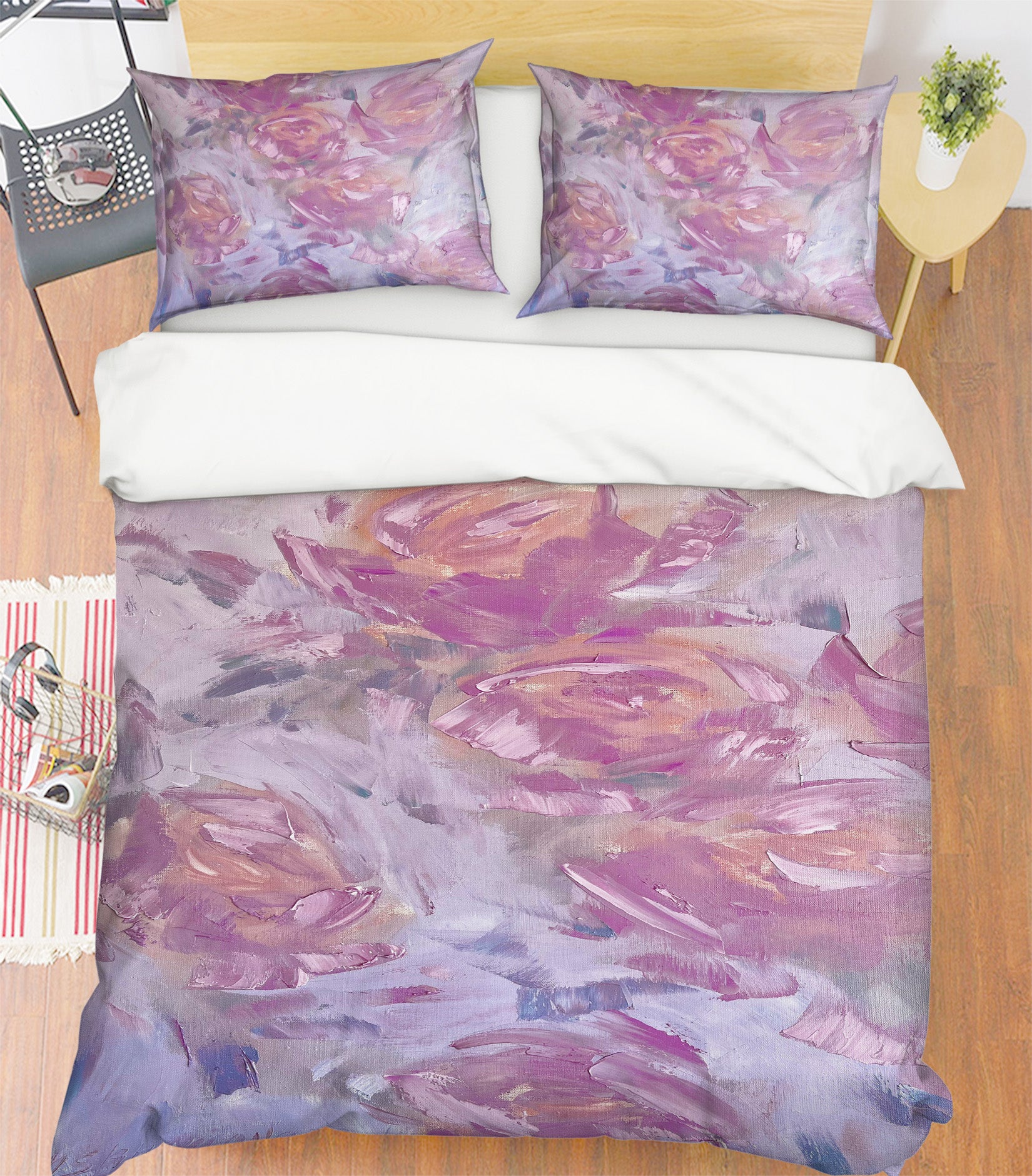 3D Nice Purple 3808 Skromova Marina Bedding Bed Pillowcases Quilt Cover Duvet Cover