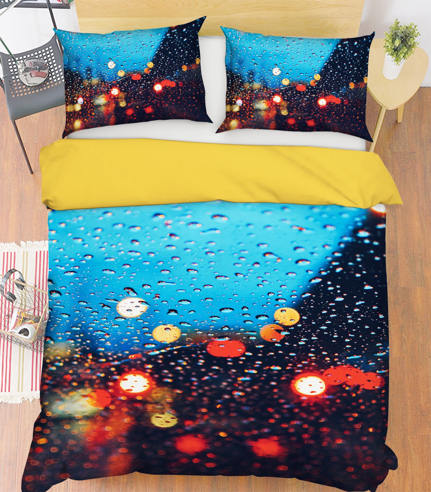 3D Light And Shadow 14011 Bed Pillowcases Quilt
