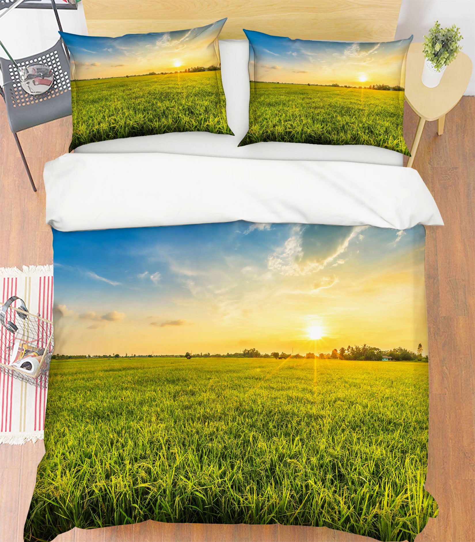 3D Grass 61002 Bed Pillowcases Quilt