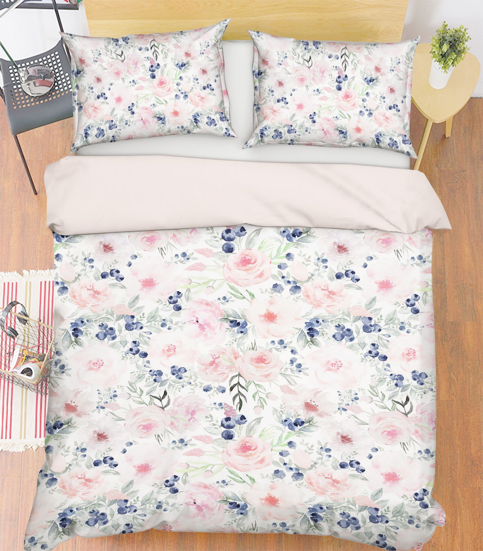 3D Flowers 18217 Uta Naumann Bedding Bed Pillowcases Quilt