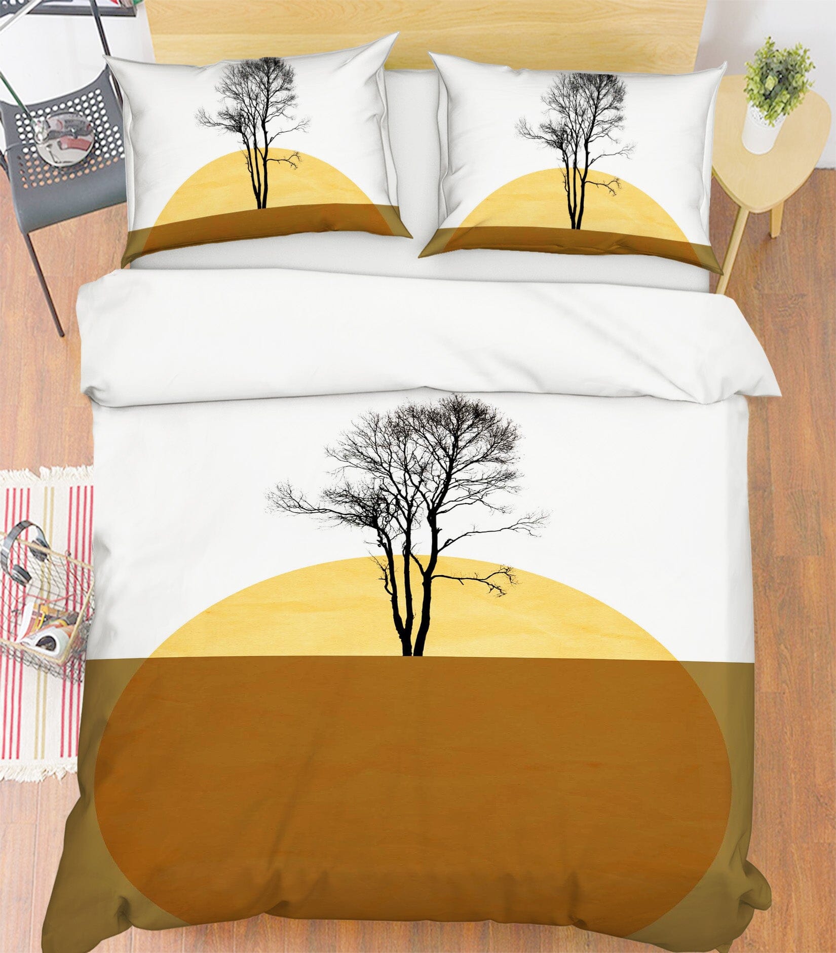 3D Golden Sea 2105 Boris Draschoff Bedding Bed Pillowcases Quilt Quiet Covers AJ Creativity Home 