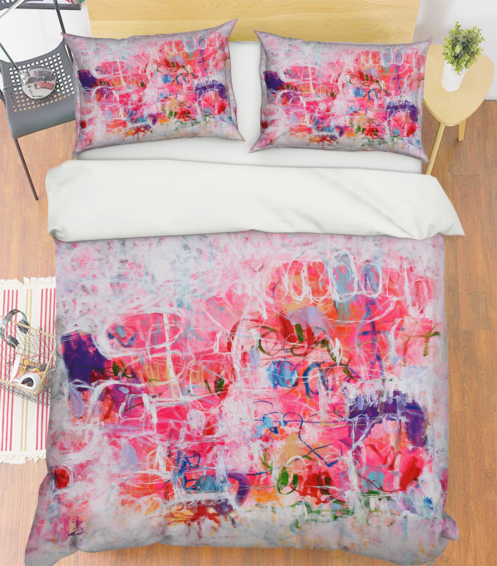 3D Letter Painting 1162 Misako Chida Bedding Bed Pillowcases Quilt Cover Duvet Cover