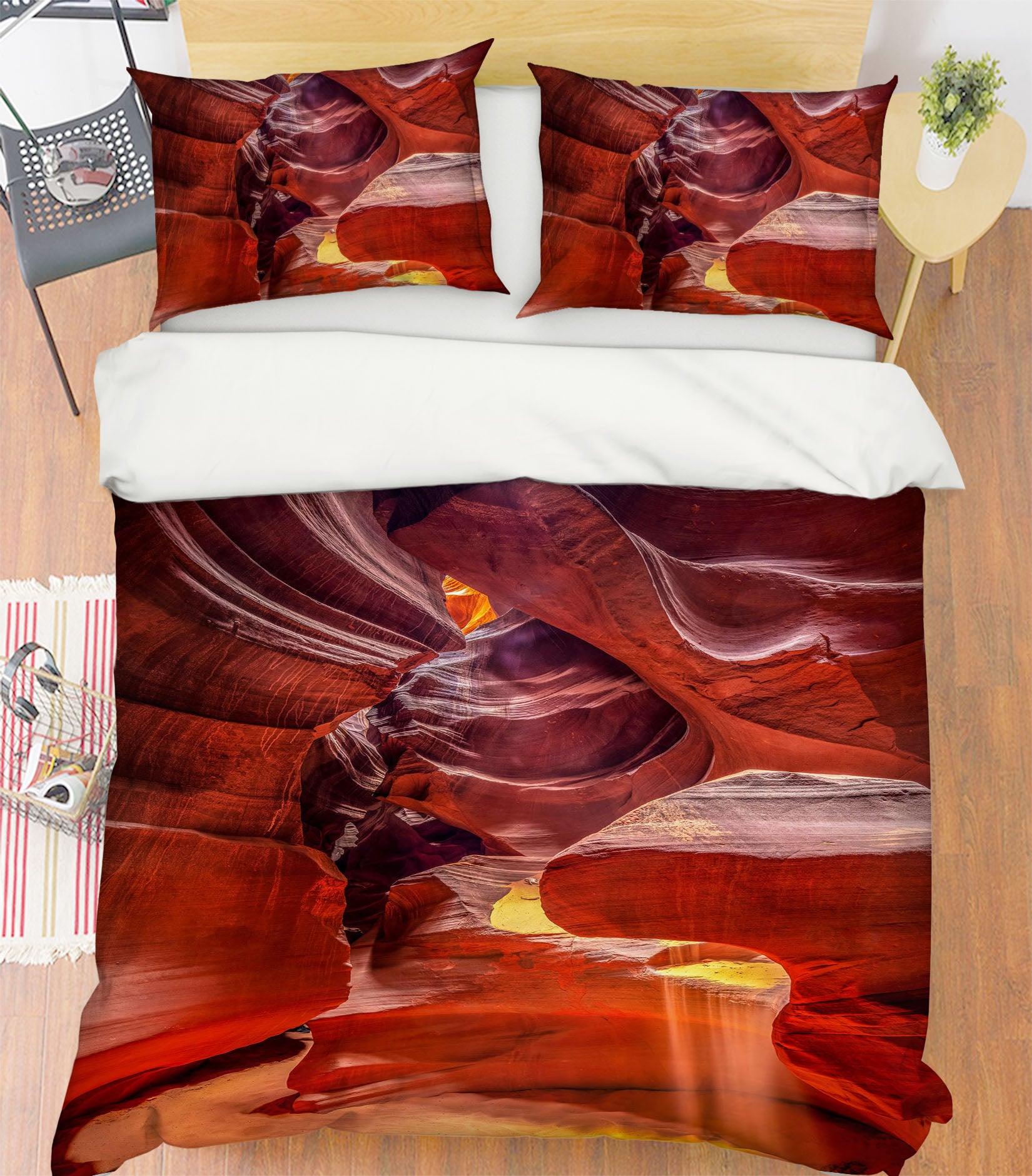 3D Gold Sand 030 Marco Carmassi Bedding Bed Pillowcases Quilt