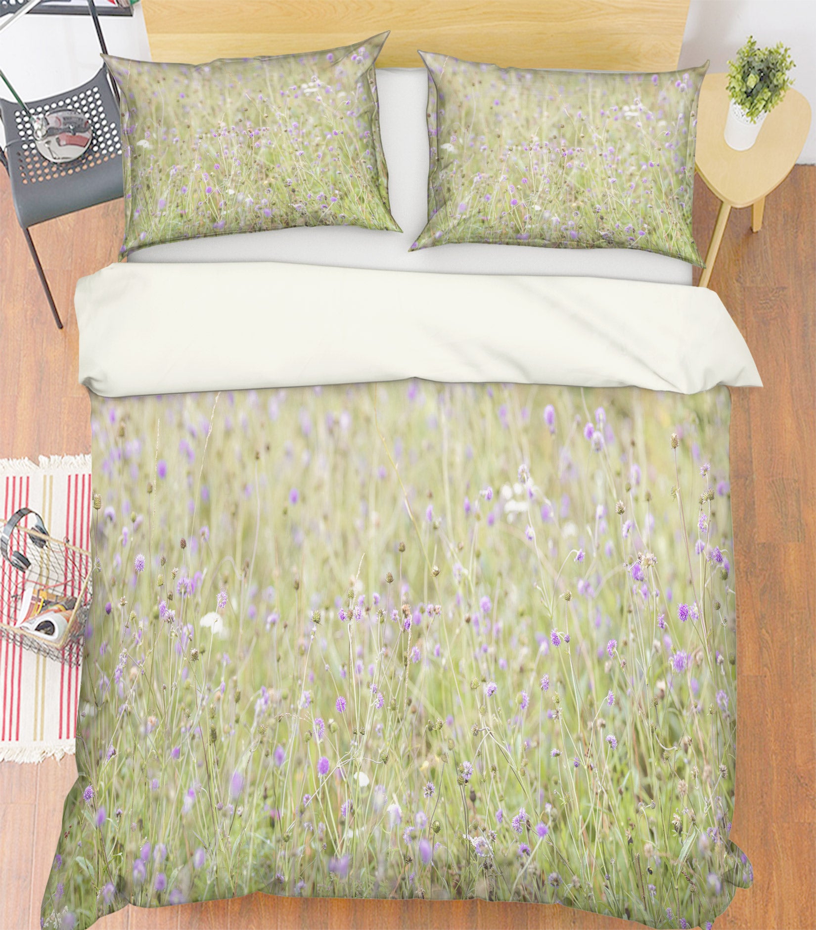 3D Lawn Wildflowers 6947 Assaf Frank Bedding Bed Pillowcases Quilt Cover Duvet Cover