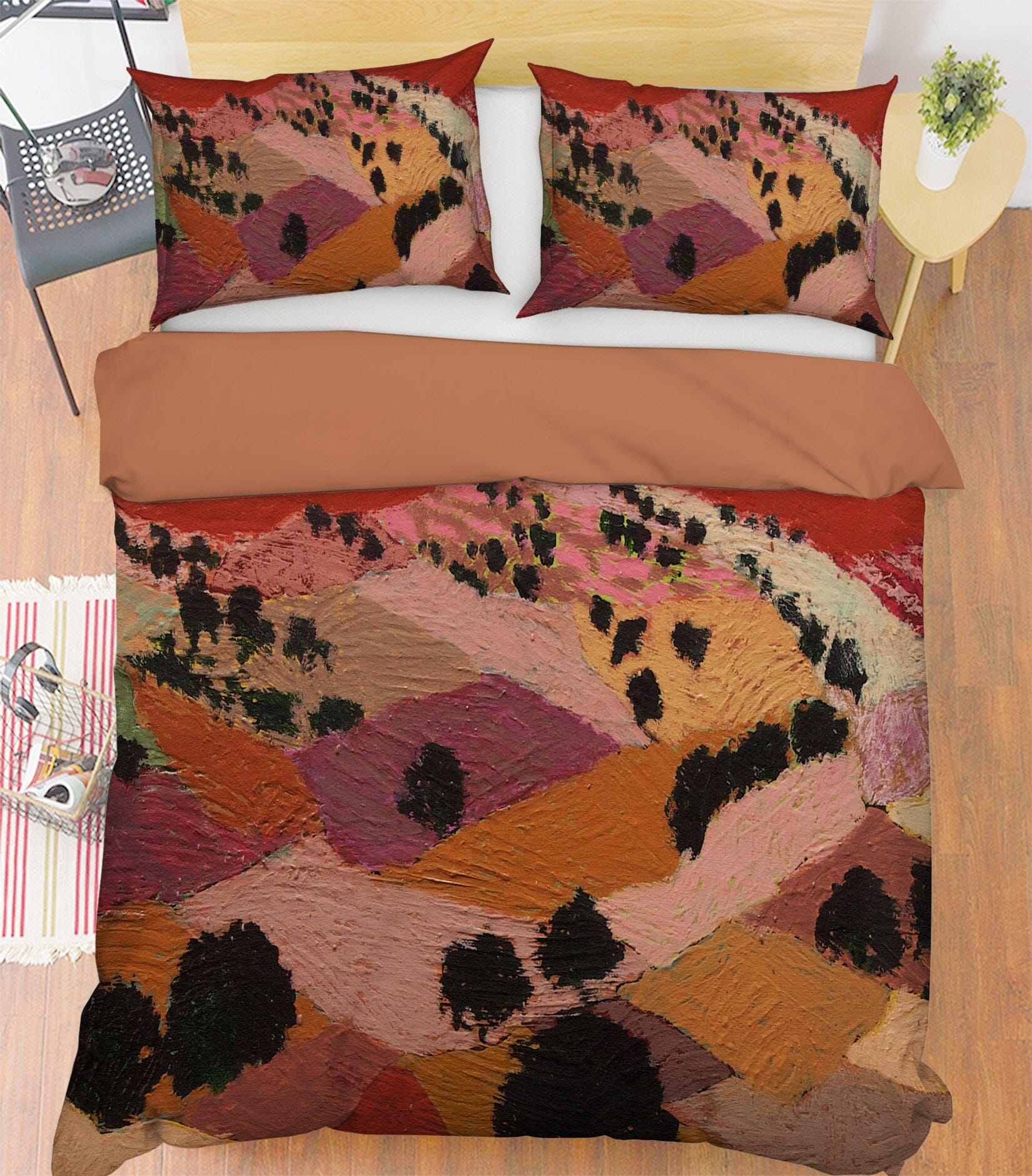3D Desert Tree 104 Allan P. Friedlander Bedding Bed Pillowcases Quilt Quiet Covers AJ Creativity Home 