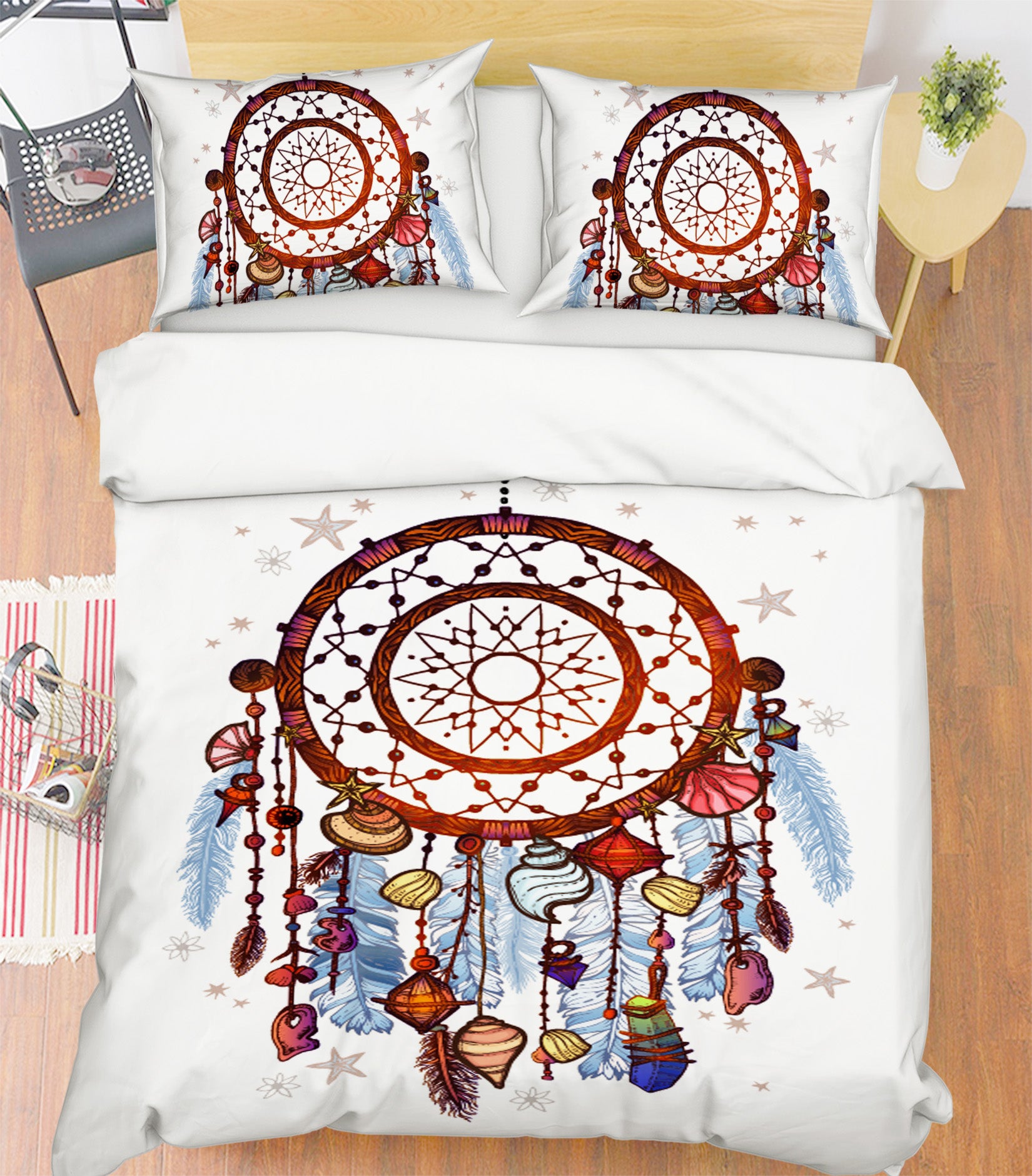 3D Dream Catcher 15032 Bed Pillowcases Quilt