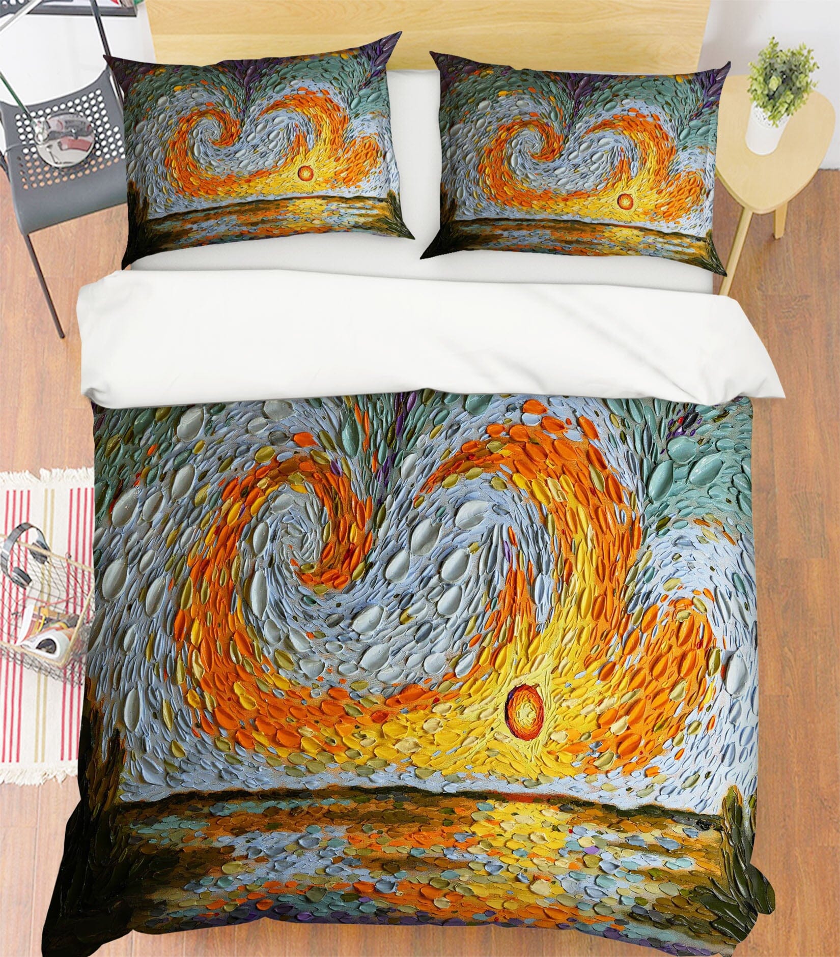3D Phoenix 2107 Dena Tollefson bedding Bed Pillowcases Quilt Quiet Covers AJ Creativity Home 