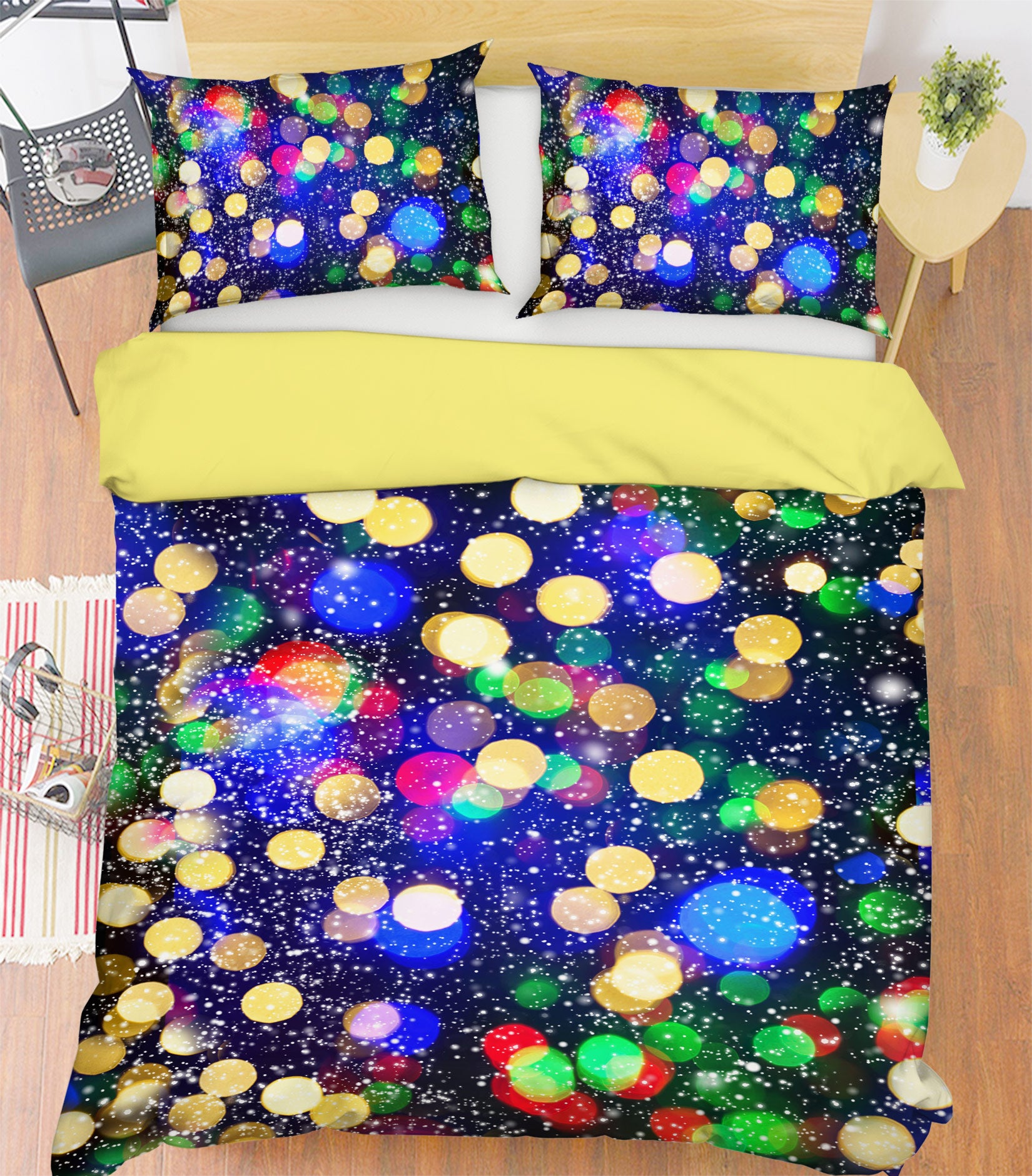3D Color Aperture 13184 Bed Pillowcases Quilt