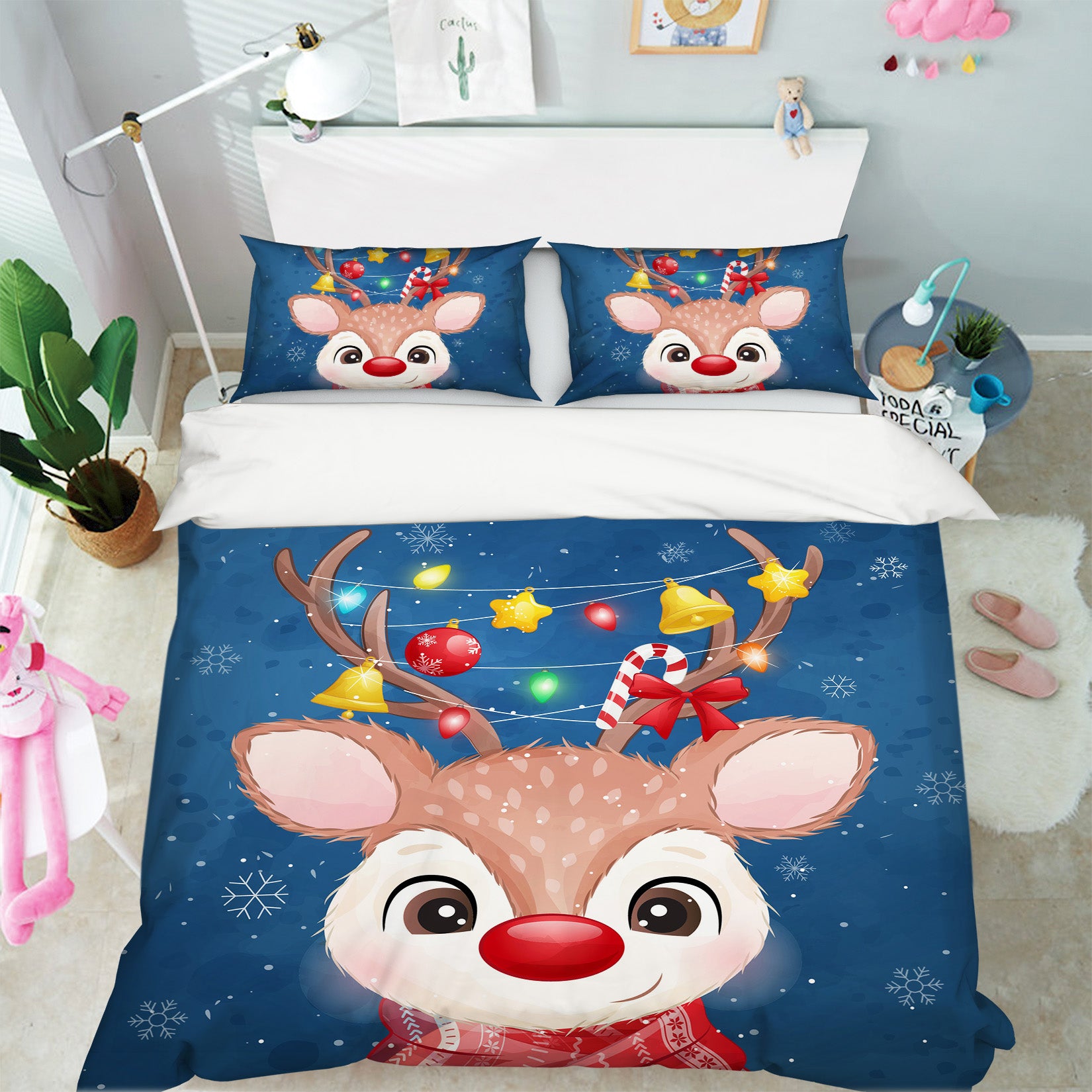 3D Deer 61115 Bed Pillowcases Quilt