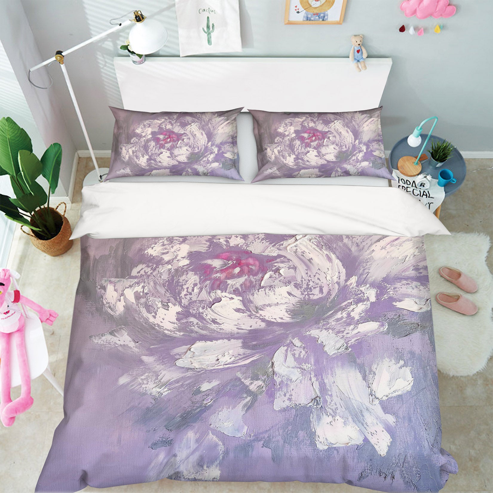 3D White Pattern 3806 Skromova Marina Bedding Bed Pillowcases Quilt Cover Duvet Cover