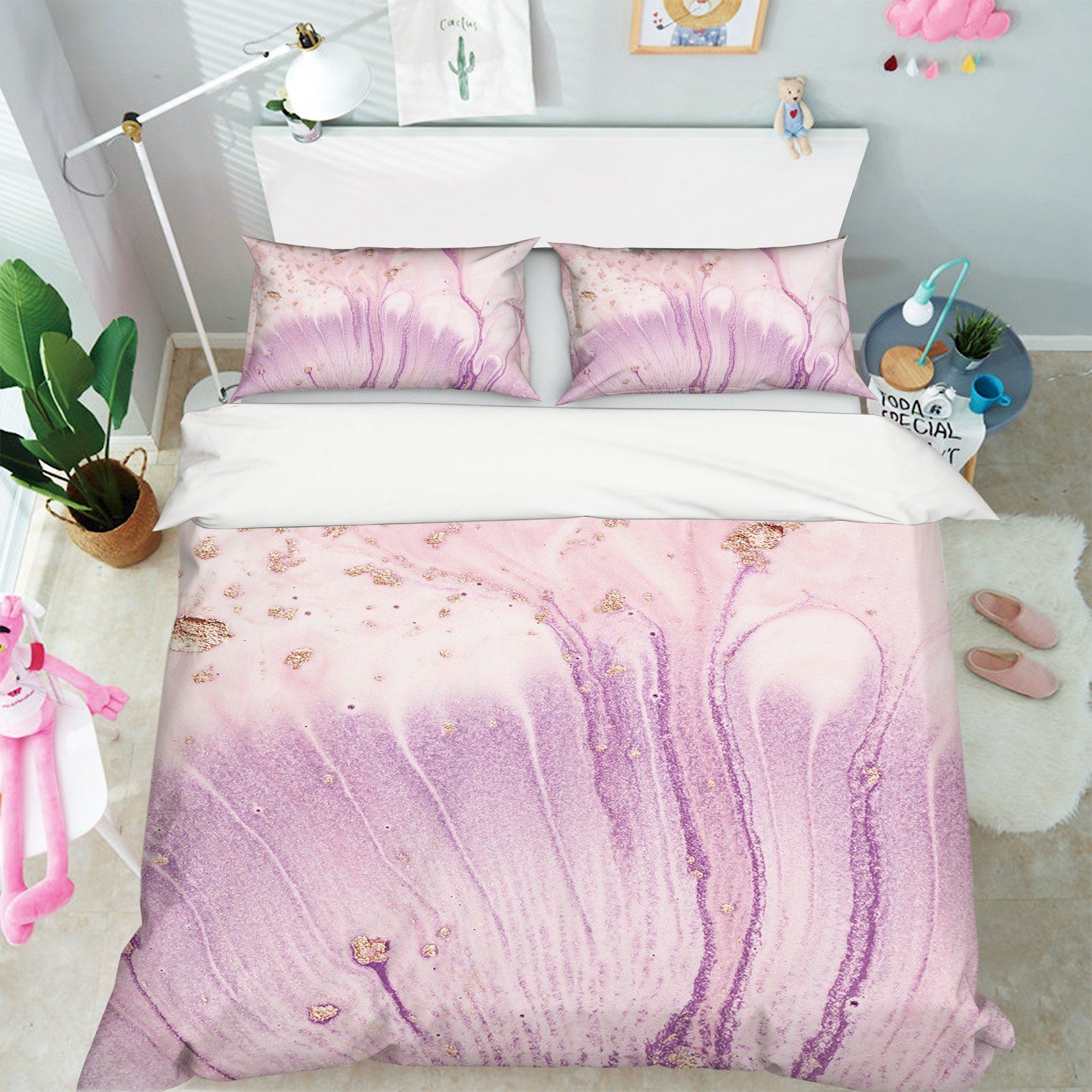 3D Silt Turbulence 077 Bed Pillowcases Quilt Wallpaper AJ Wallpaper 
