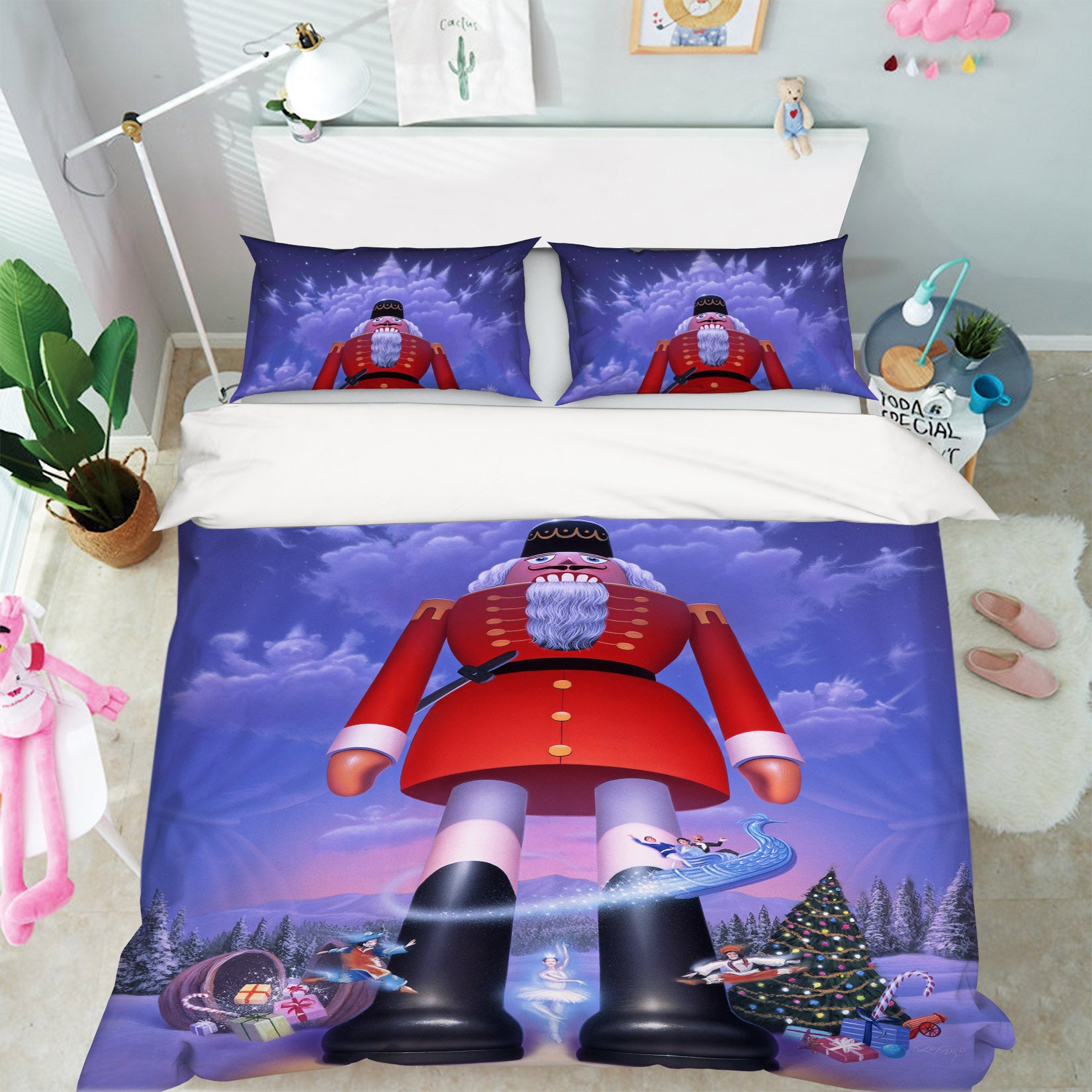 3D Nutcracker 86034 Jerry LoFaro bedding Bed Pillowcases Quilt