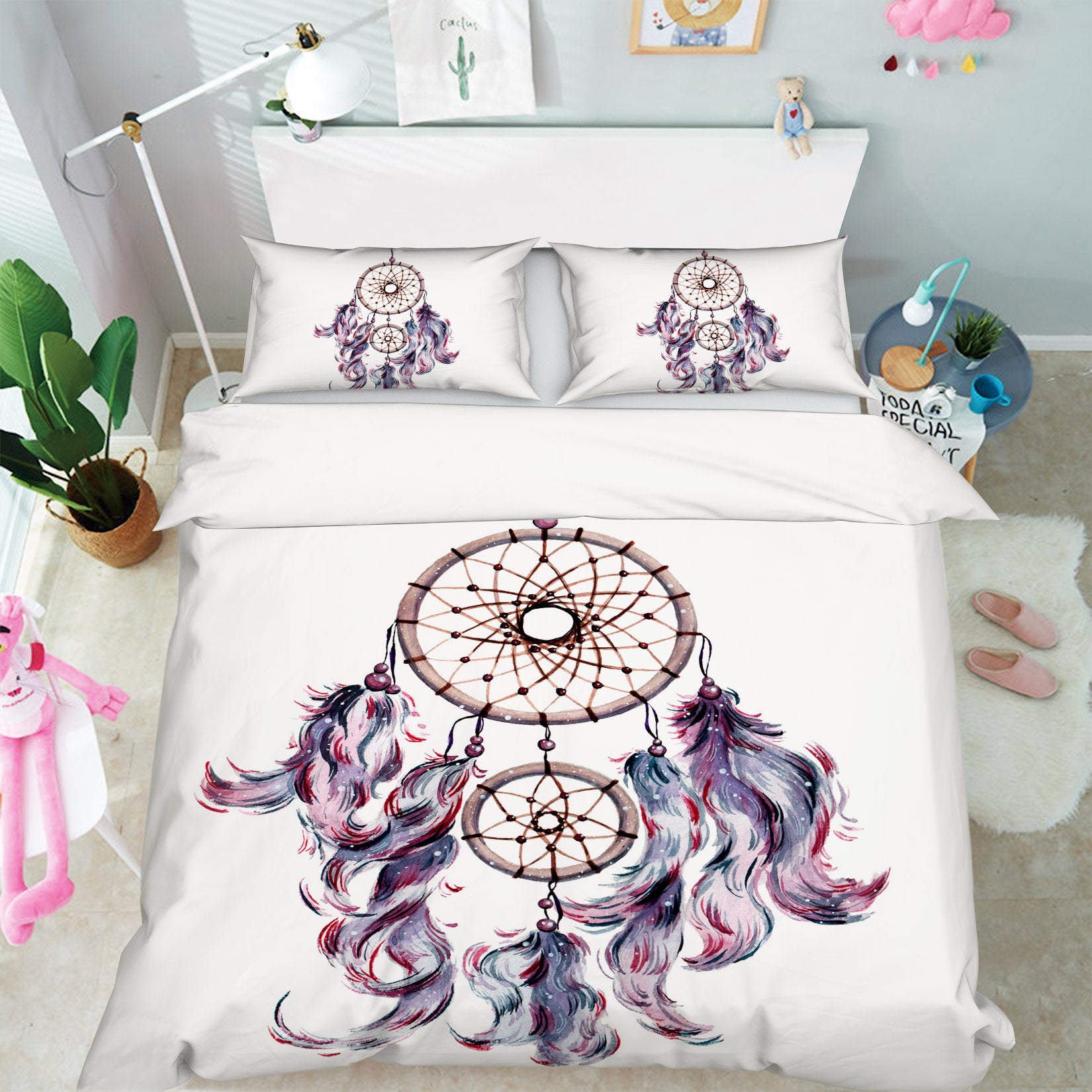 3D Dreamcatcher 14215 Bed Pillowcases Quilt