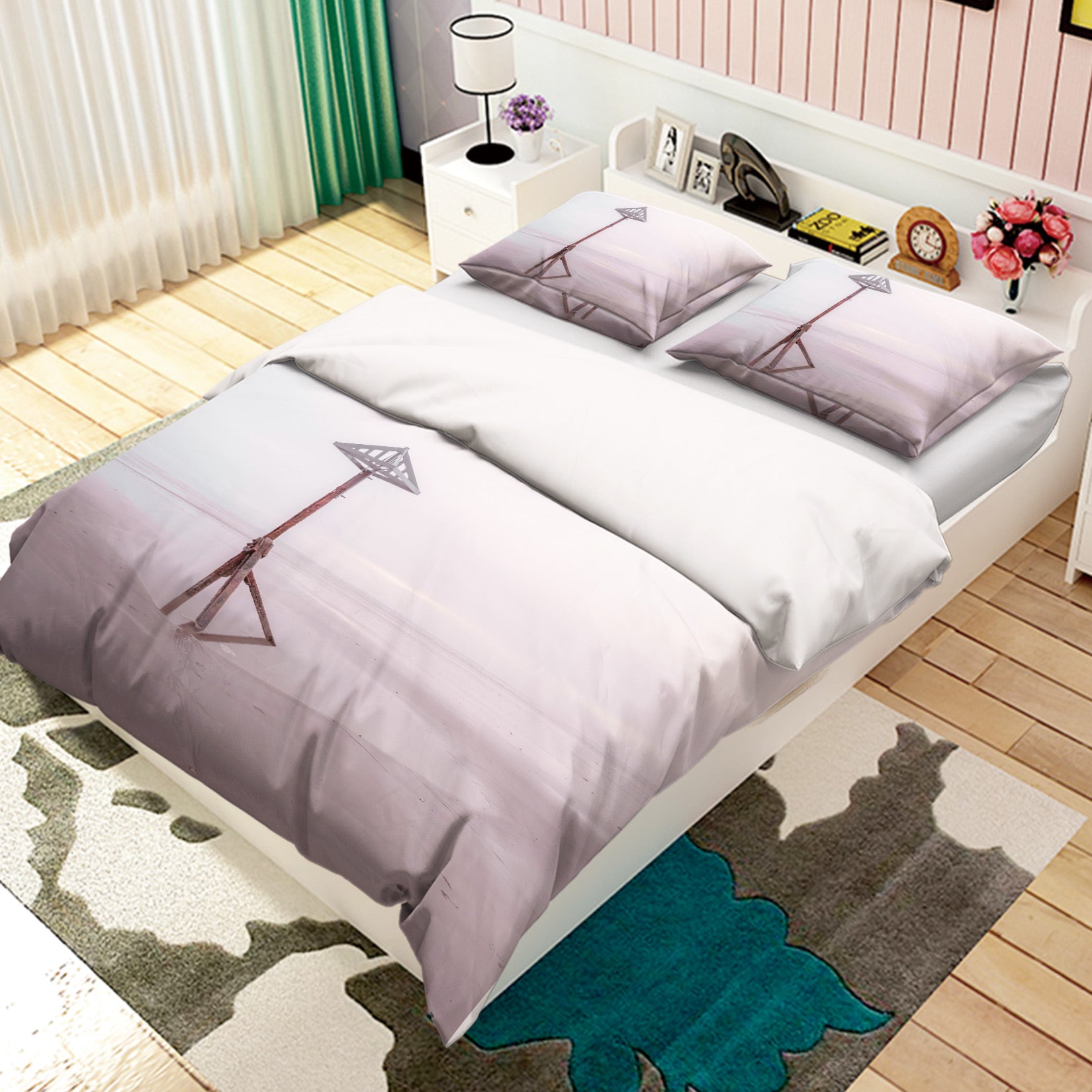 3D Swamp Water 1096 Assaf Frank Bedding Bed Pillowcases Quilt
