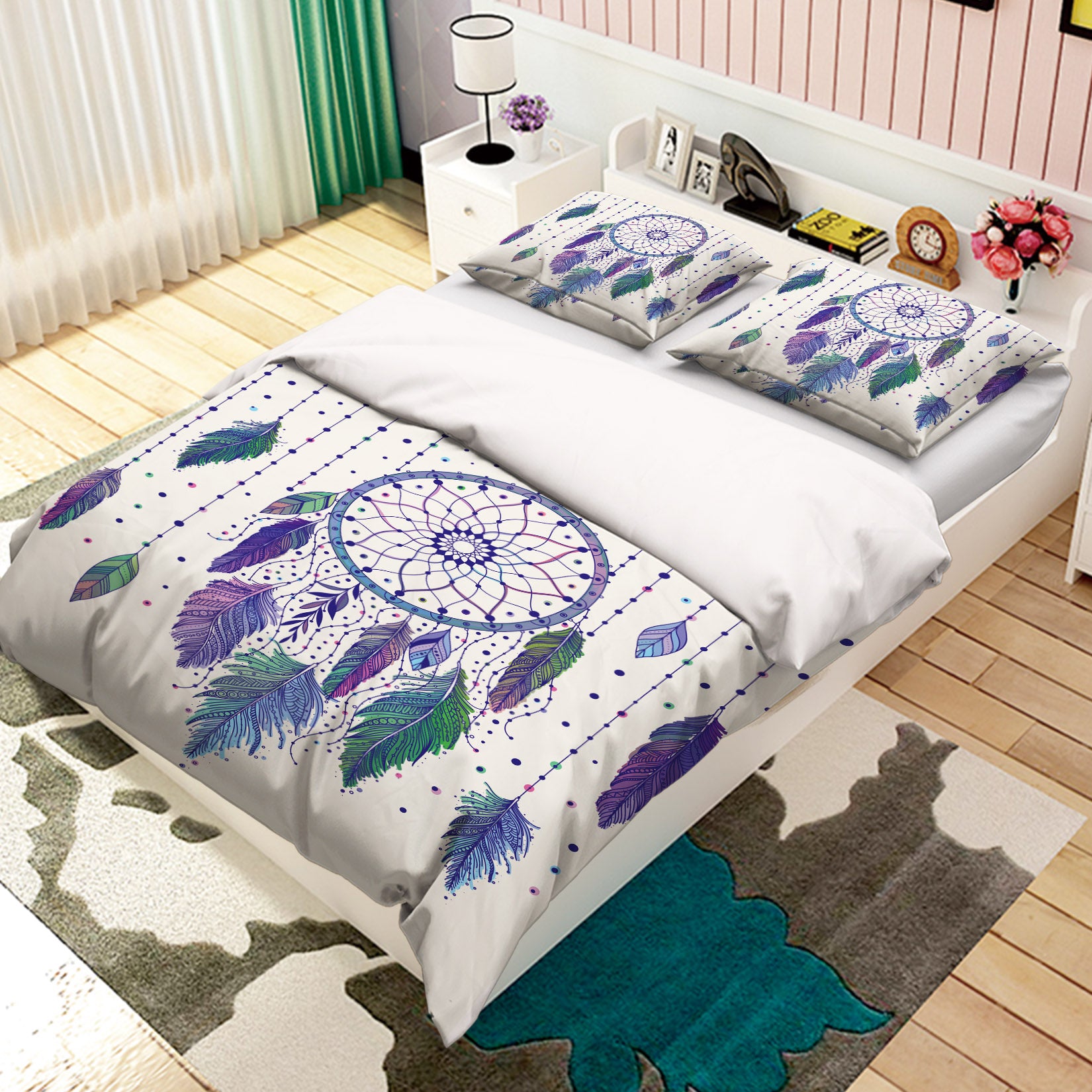 3D Dreamcatcher 14210 Bed Pillowcases Quilt