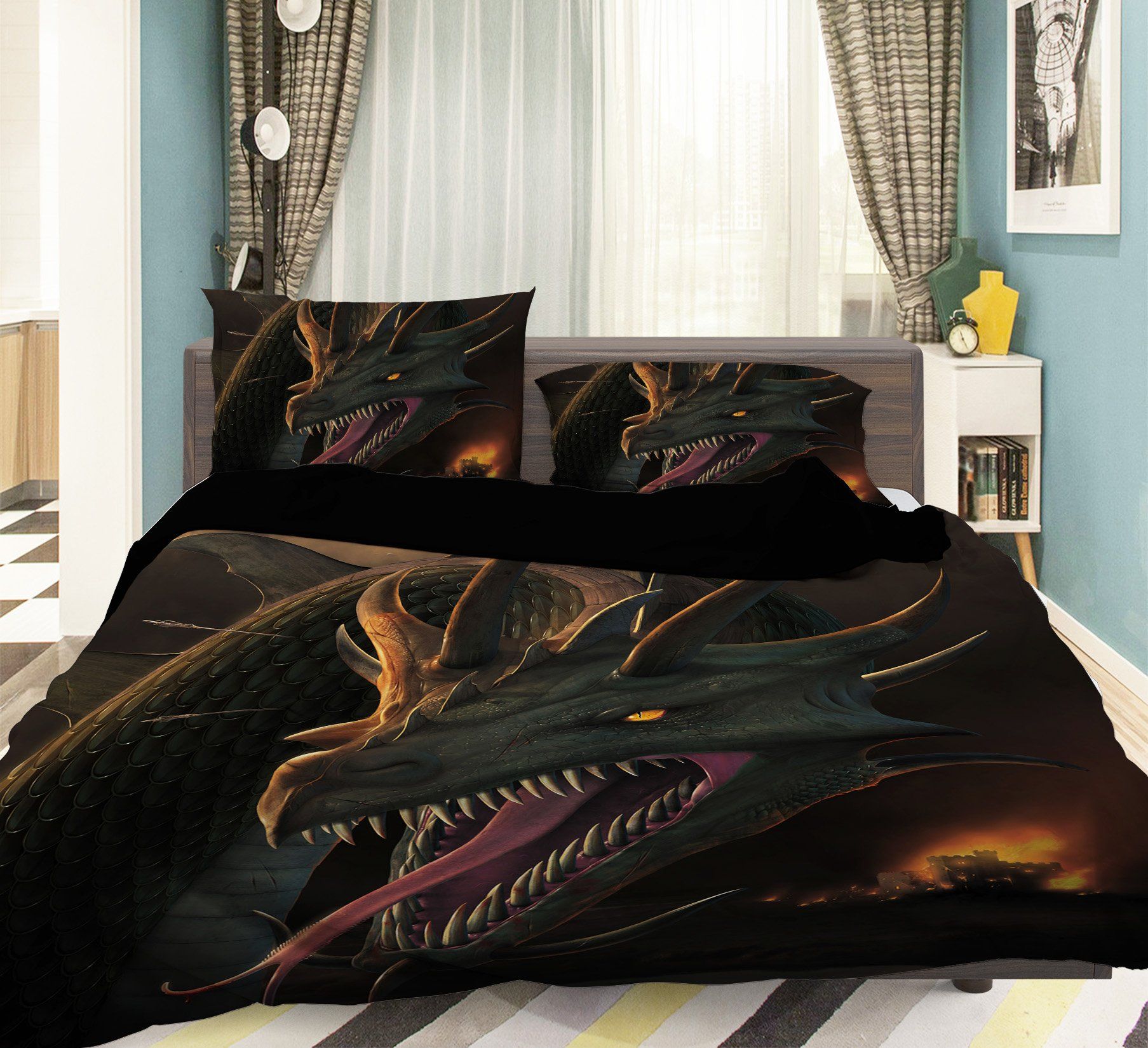 3D Annihilation 2109 Bed Pillowcases Quilt Exclusive Designer Vincent Quiet Covers AJ Creativity Home 