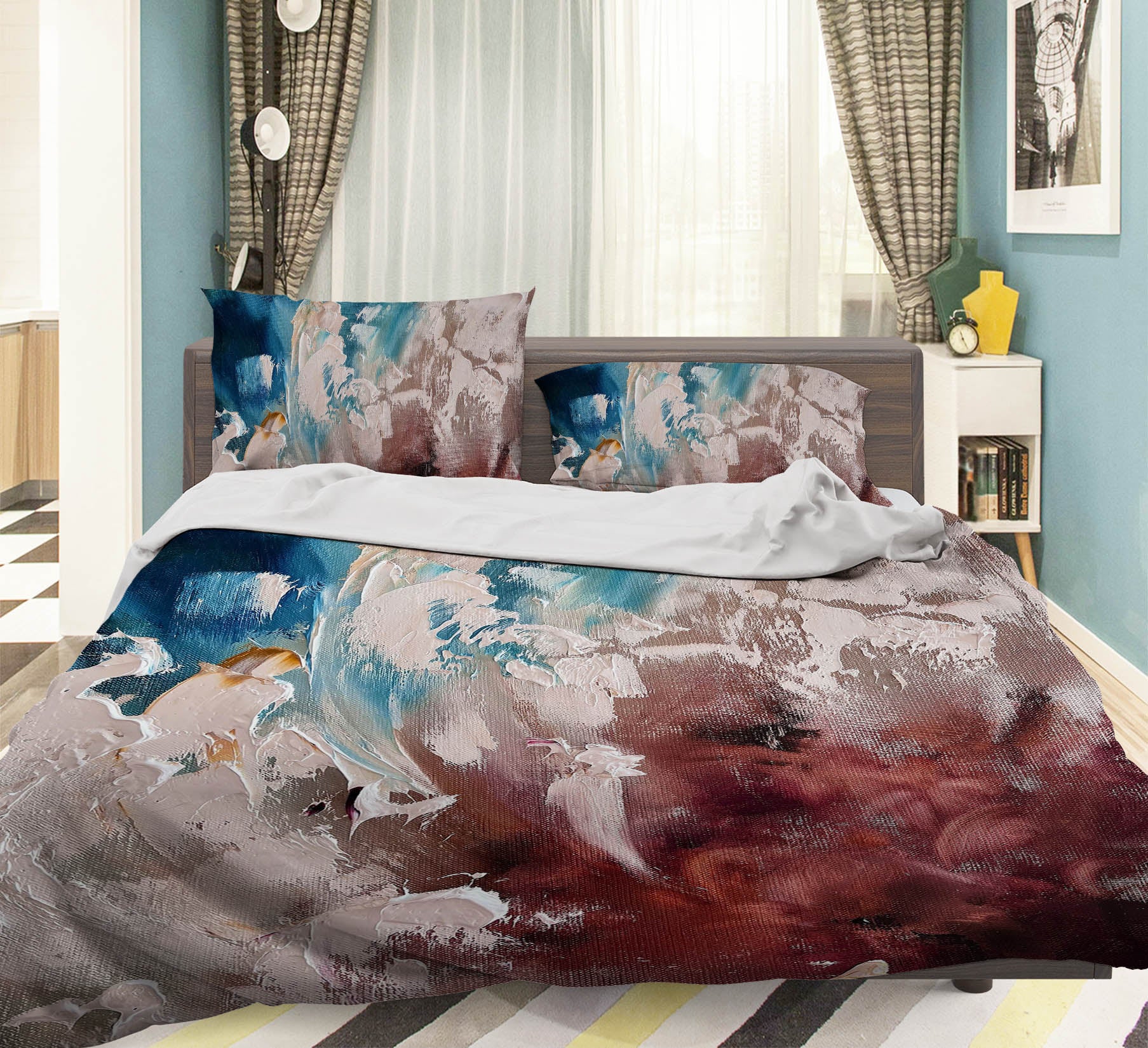 3D Flower Stamen 534 Skromova Marina Bedding Bed Pillowcases Quilt