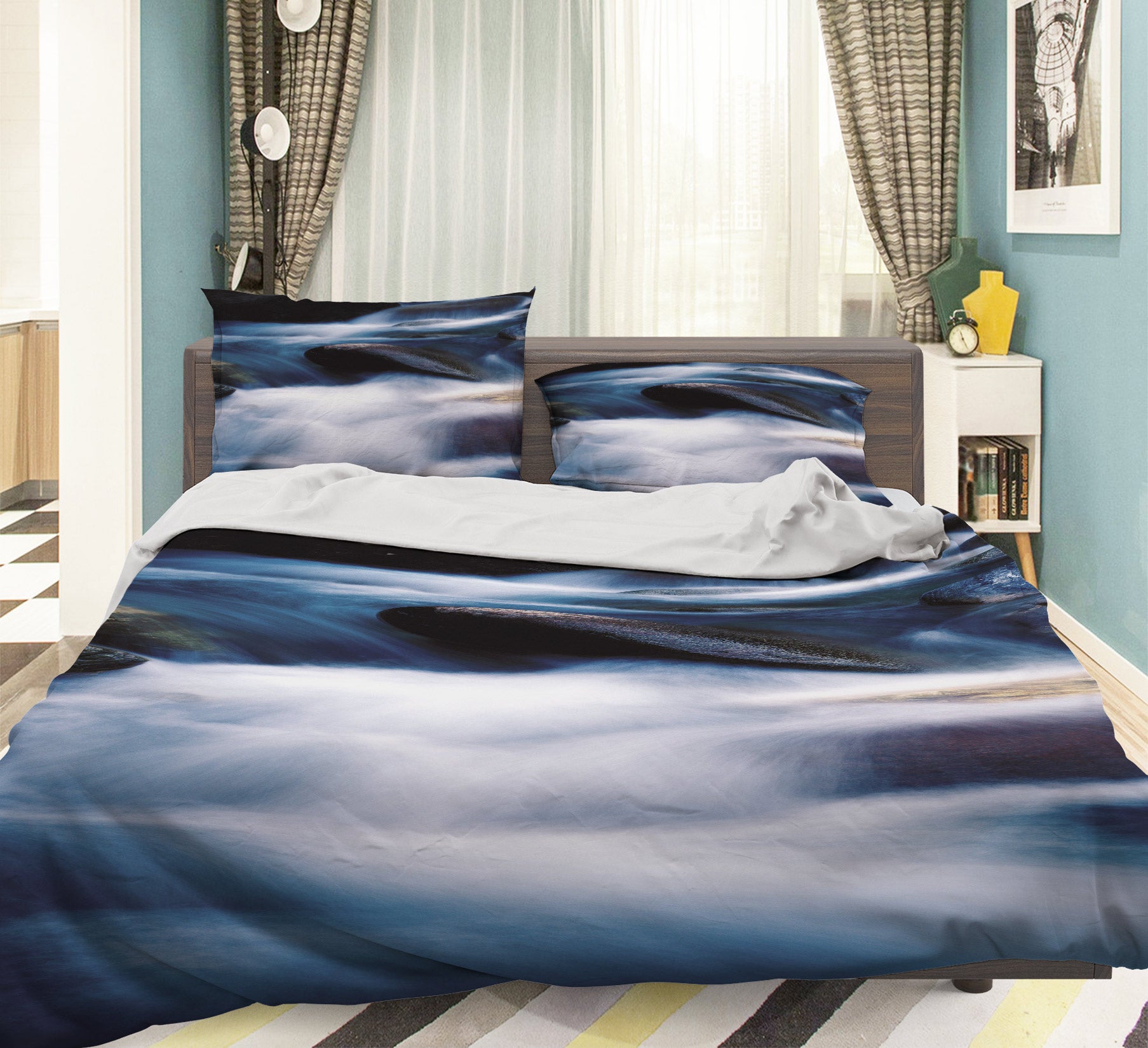 3D Stone 16108 Bed Pillowcases Quilt