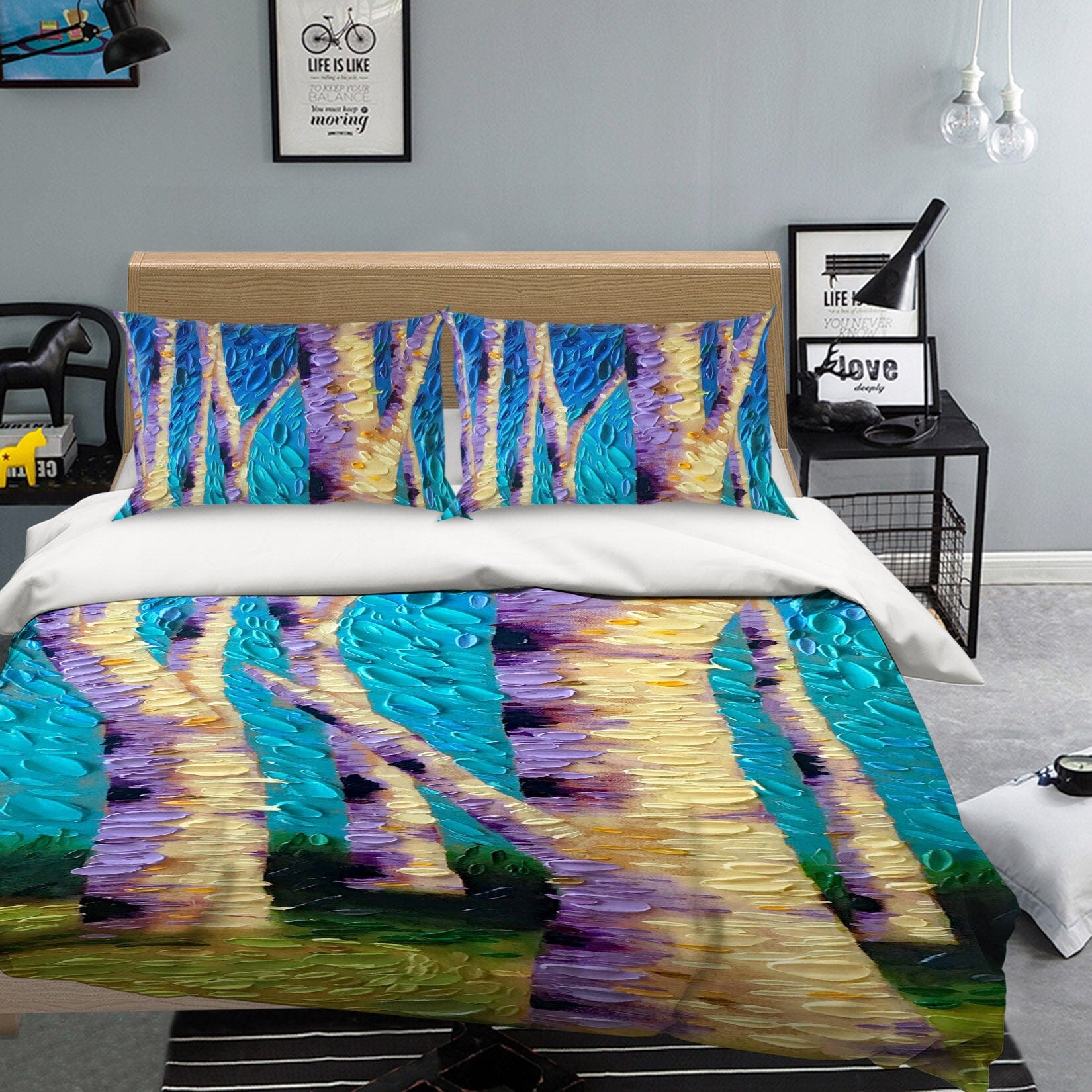 3D Trunk 2103 Dena Tollefson bedding Bed Pillowcases Quilt Quiet Covers AJ Creativity Home 
