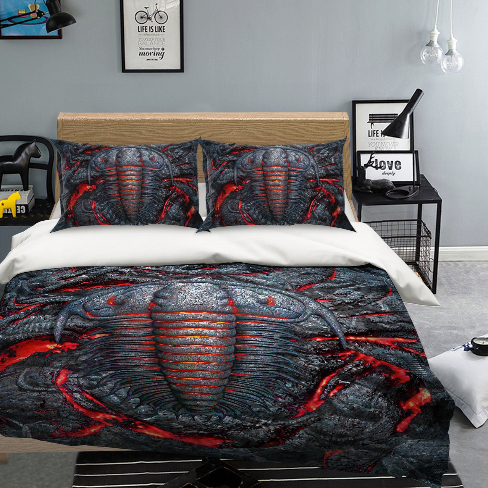 3D Permian Heat 86037 Jerry LoFaro bedding Bed Pillowcases Quilt