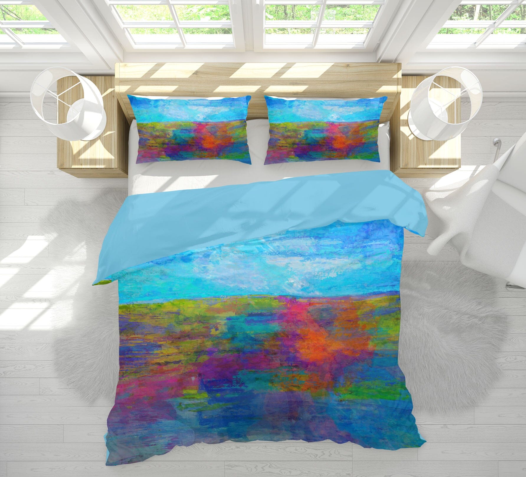 3D Colored Sea Floor 2116 Michael Tienhaara Bedding Bed Pillowcases Quilt Quiet Covers AJ Creativity Home 