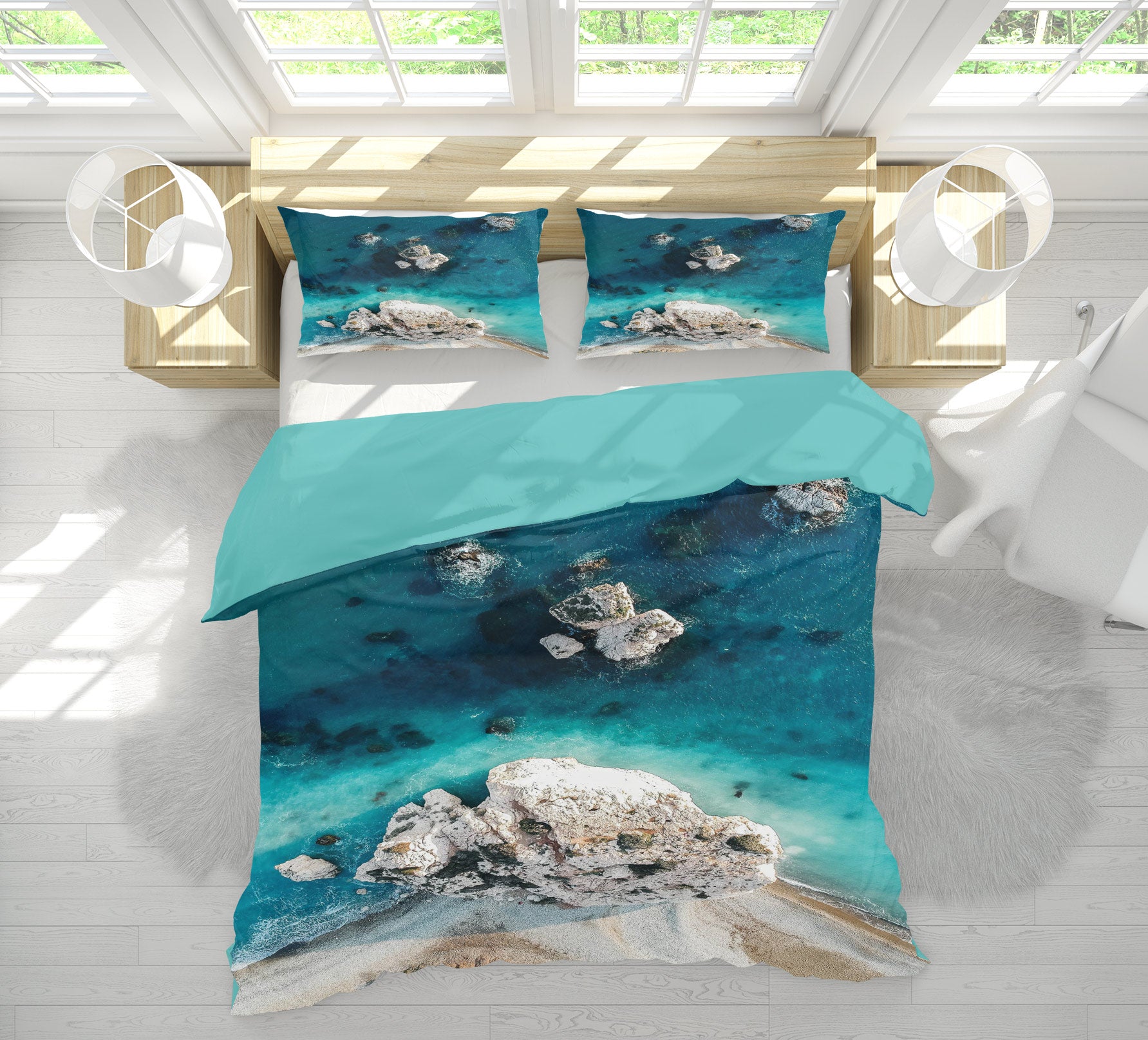 3D Sea Reef 15162 Bed Pillowcases Quilt