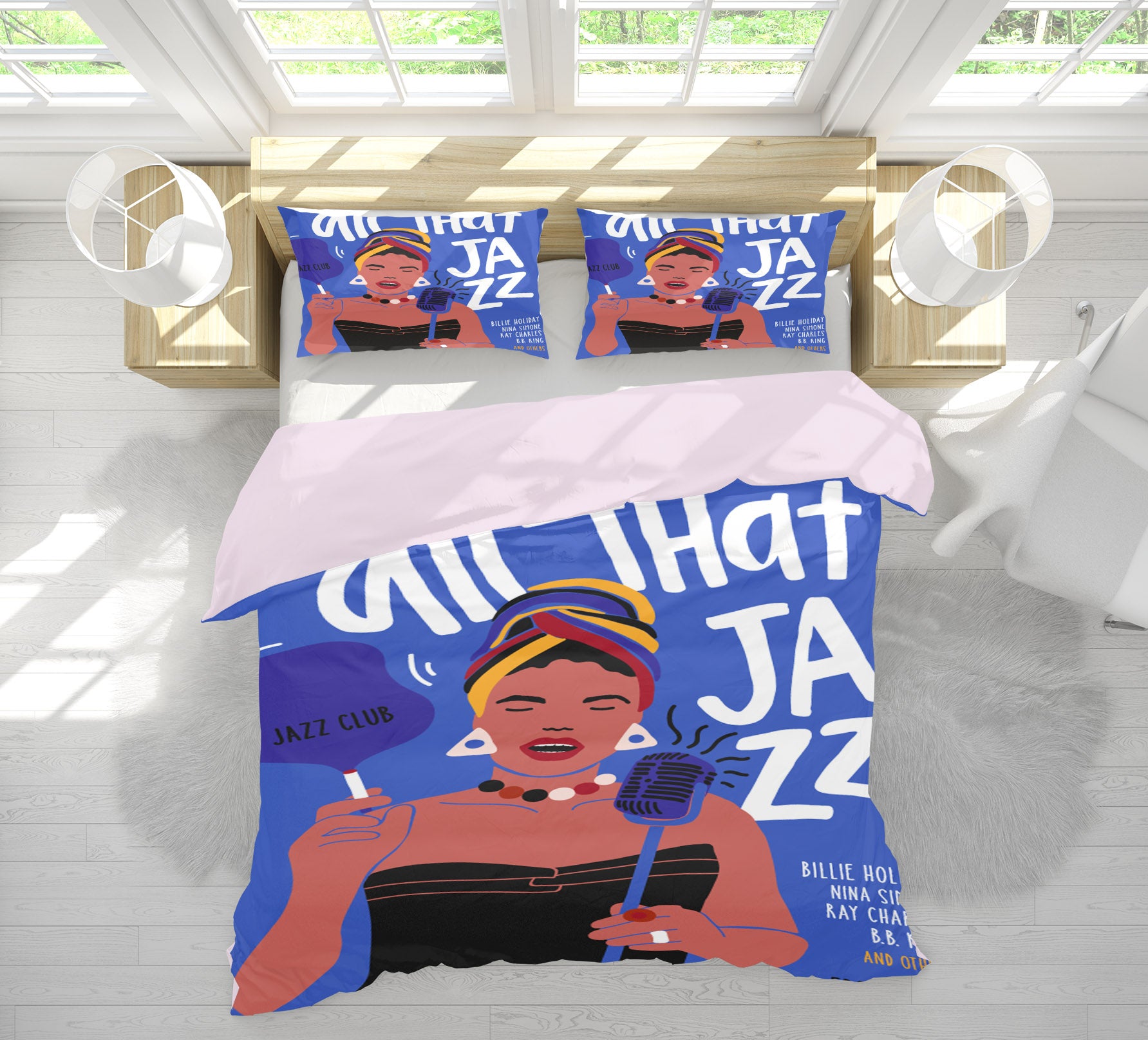 3D To Sing 14227 Bed Pillowcases Quilt