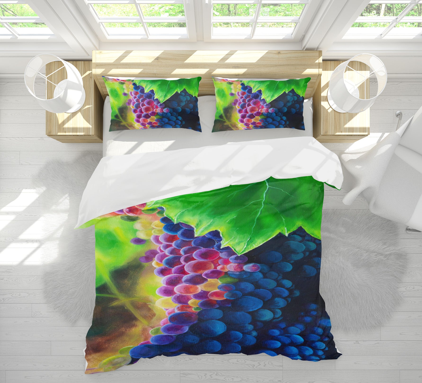 3D Grape 1780 Marina Zotova Bedding Bed Pillowcases Quilt