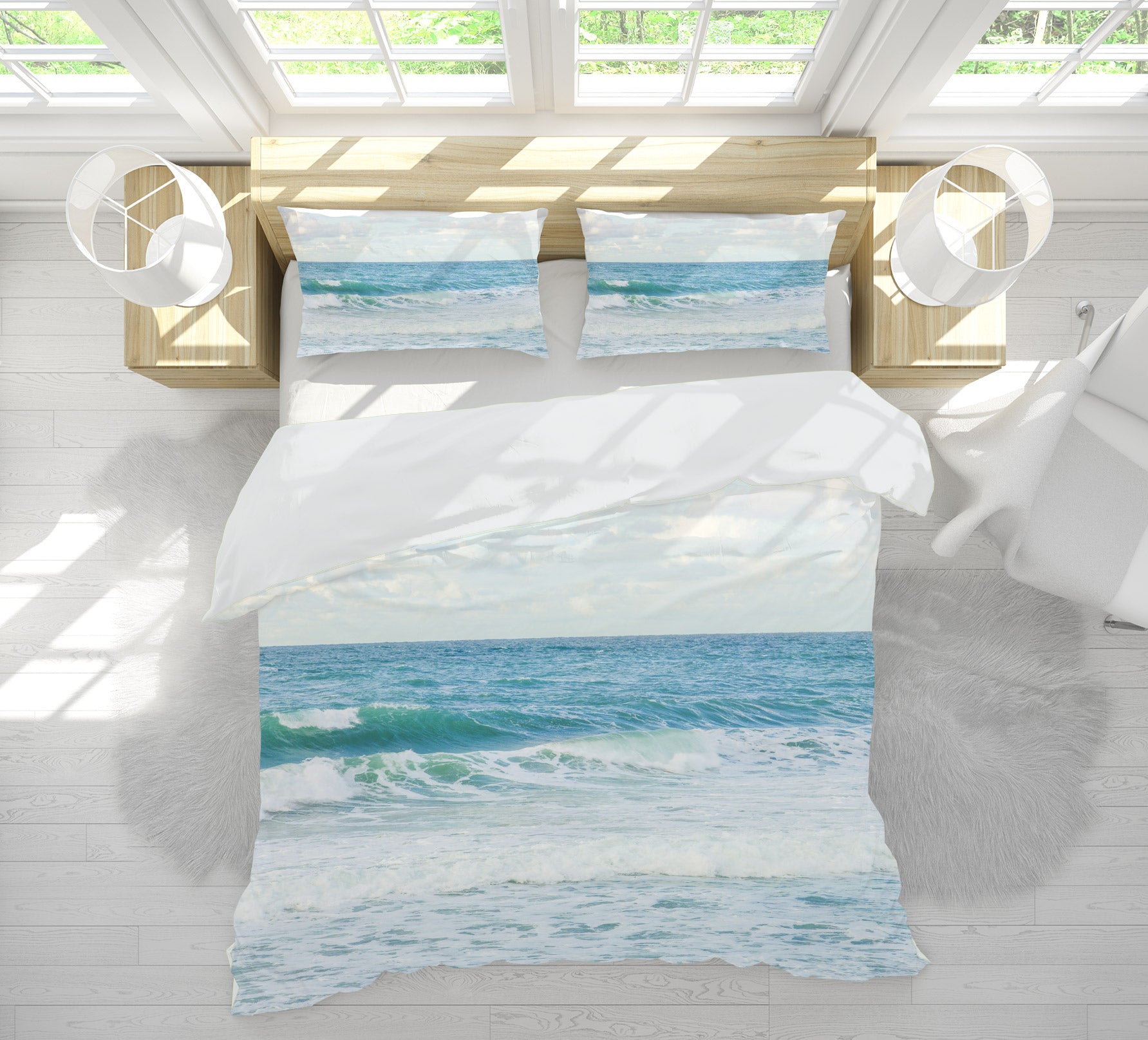 3D Blue Ocean 6927 Assaf Frank Bedding Bed Pillowcases Quilt Cover Duvet Cover
