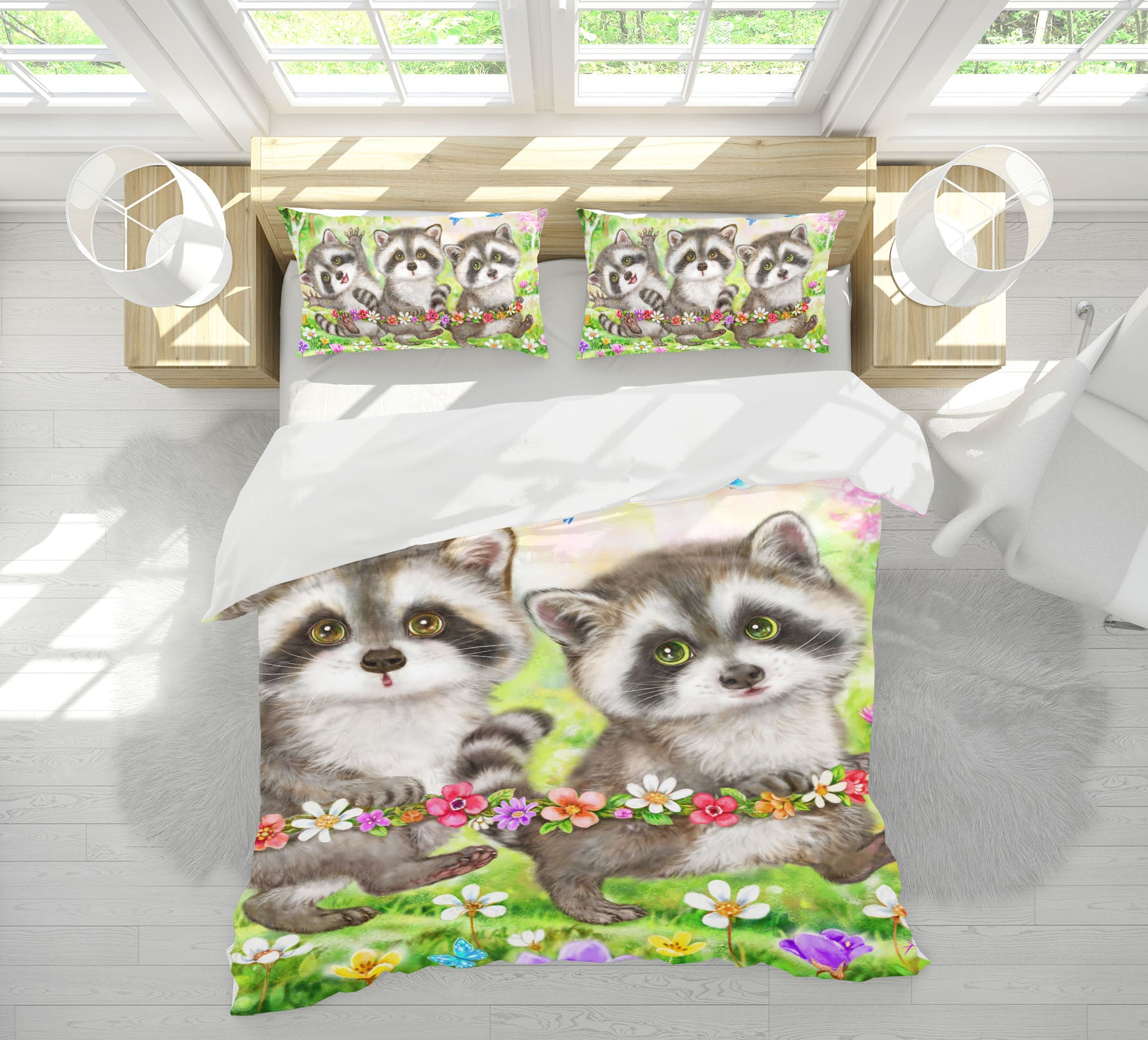 3D Cute Husky 5865 Kayomi Harai Bedding Bed Pillowcases Quilt Cover Duvet Cover